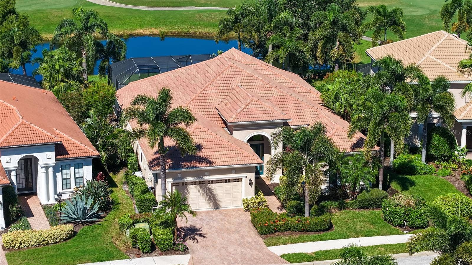 13978 SIENA LOOP, Lakewood Ranch, FL 34202 The view of the golf is The Cypress links course, hole #3