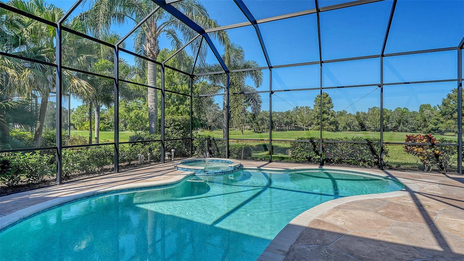 13978 SIENA LOOP, Lakewood Ranch, FL 34202 New light and bright pool coping around pool and spa