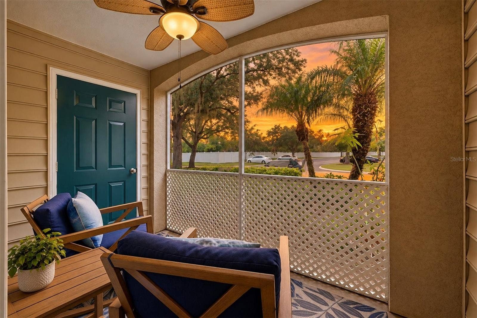 8926 MANOR LOOP, #103, Bradenton, FL 34202 Covered Screened in Lanai