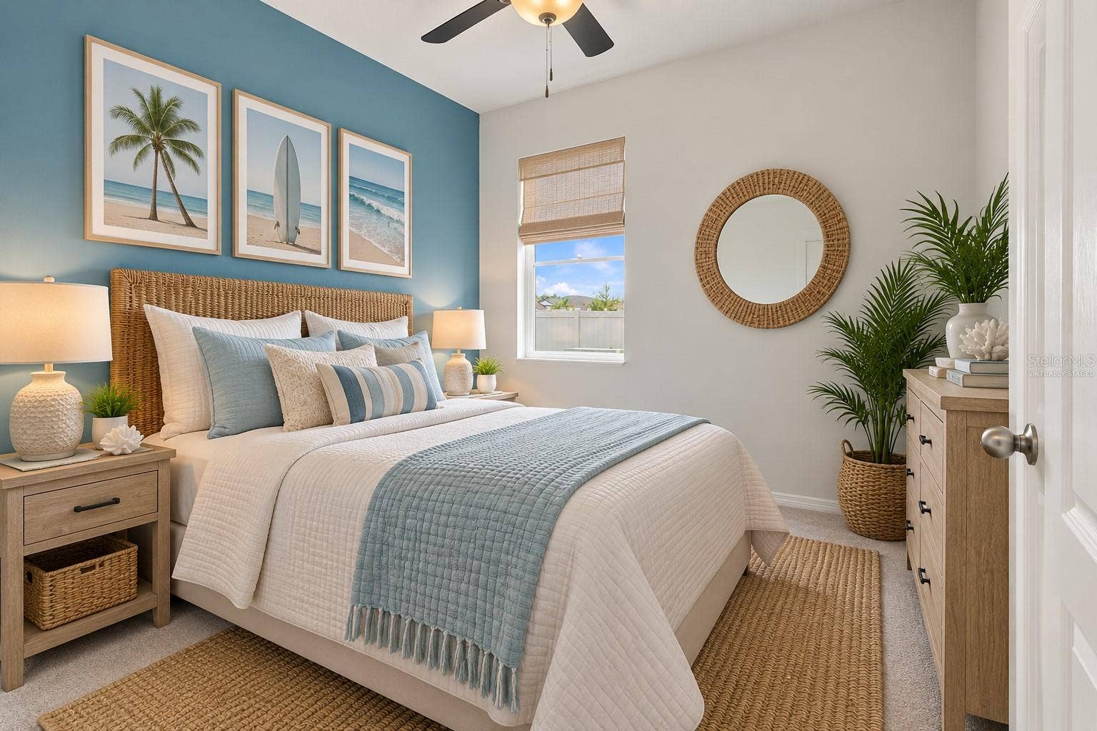 5706 MEZZANA RUN, Palmetto, FL 34221 Bedroom 2 - Virtually Staged