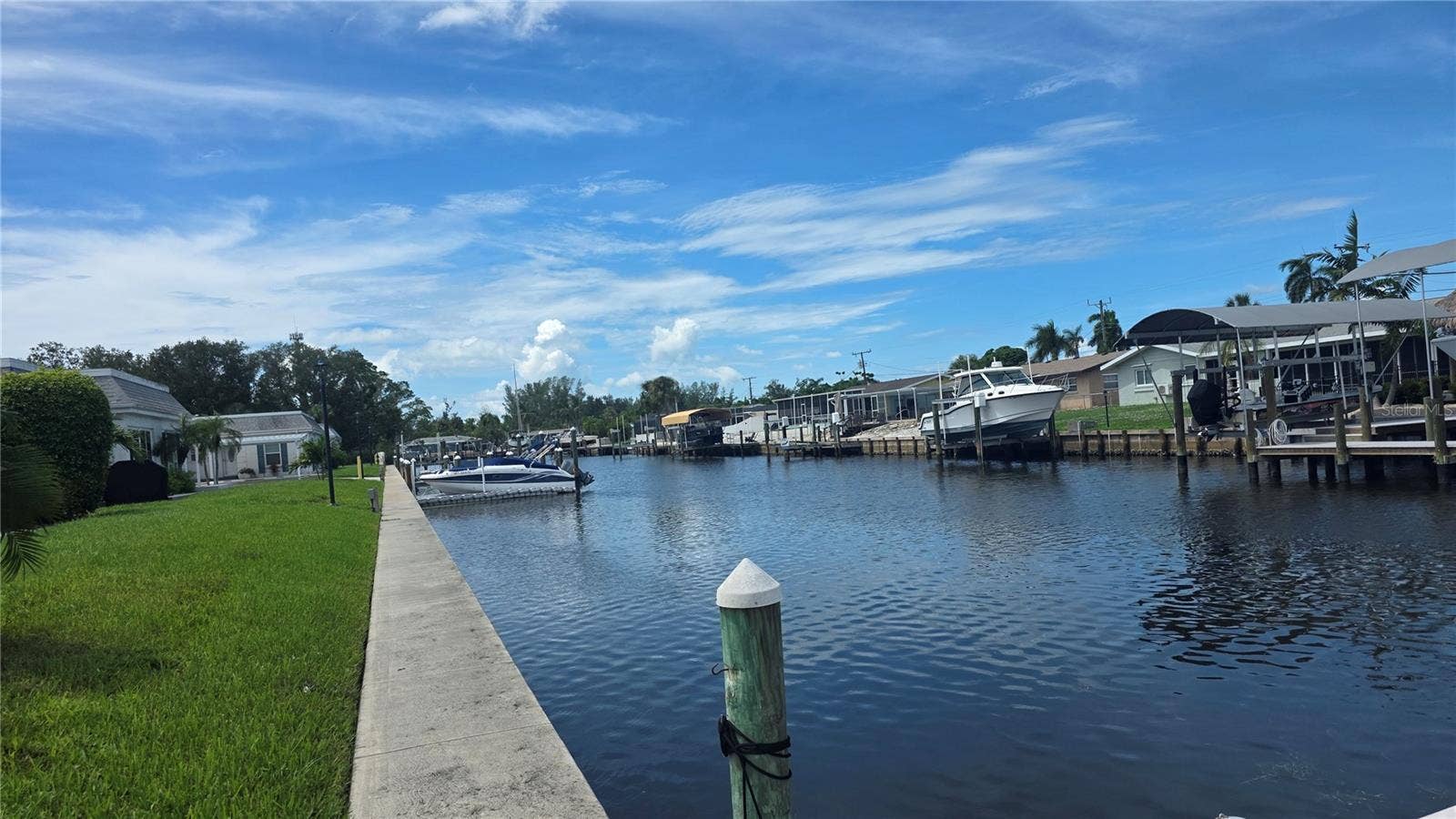 9711 SANTA MARIA COURT, #9711, Bradenton, FL 34210 canal view
