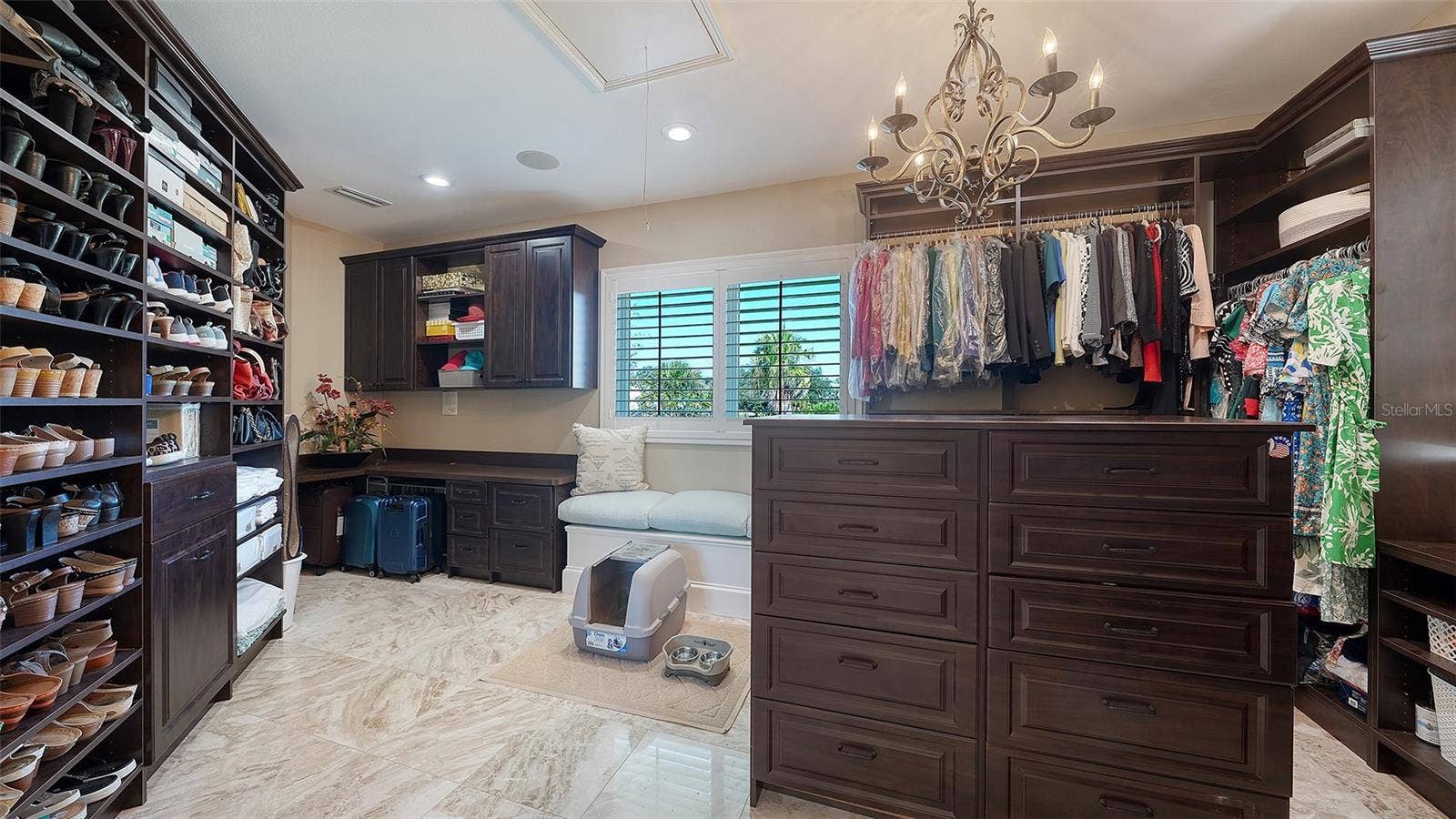 2115 LYCHEE LANE, Nokomis, FL 34275 dreamy walk in custom closet