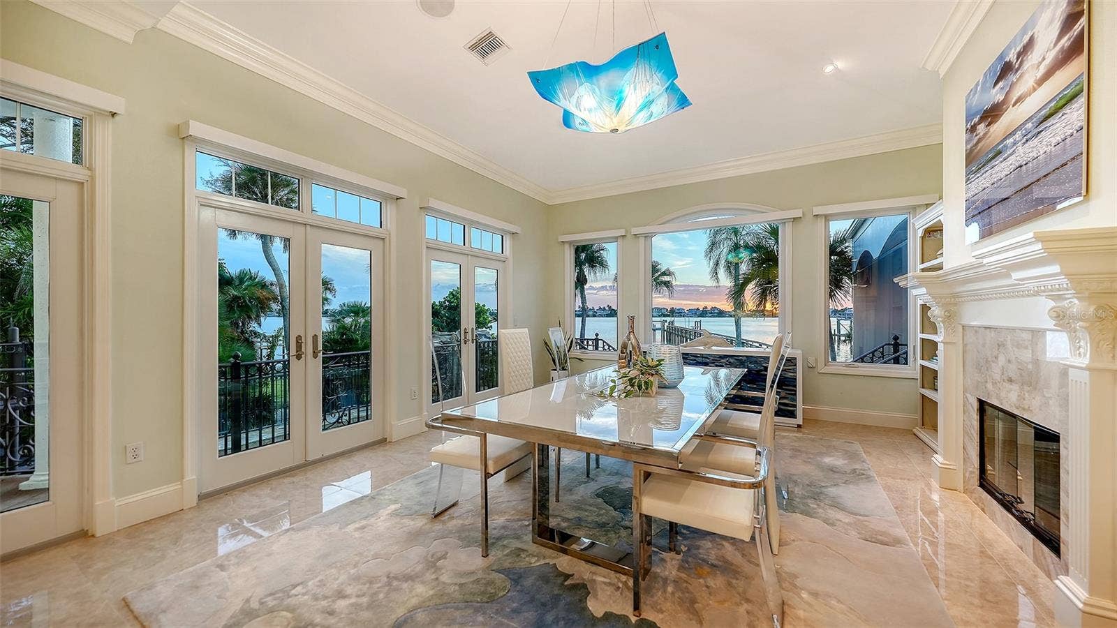 2115 LYCHEE LANE, Nokomis, FL 34275 Dinning Room with a view