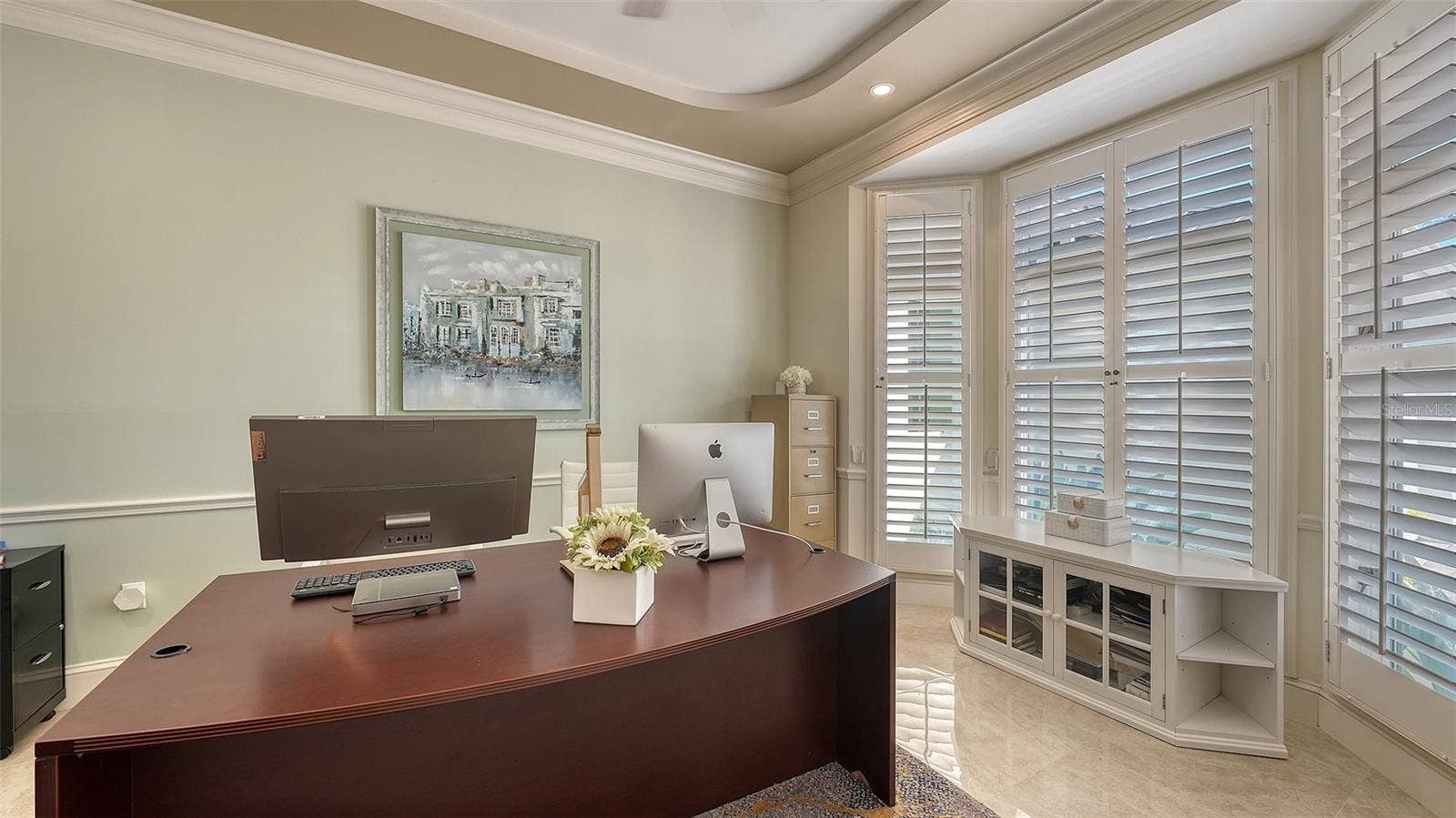 2115 LYCHEE LANE, Nokomis, FL 34275 first floor office notice all the natural light