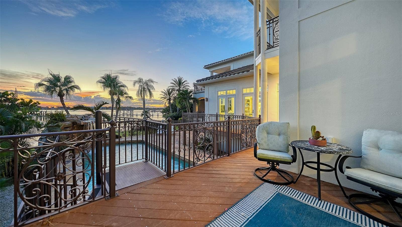 2115 LYCHEE LANE, Nokomis, FL 34275 Axcess from deck to the pool area
