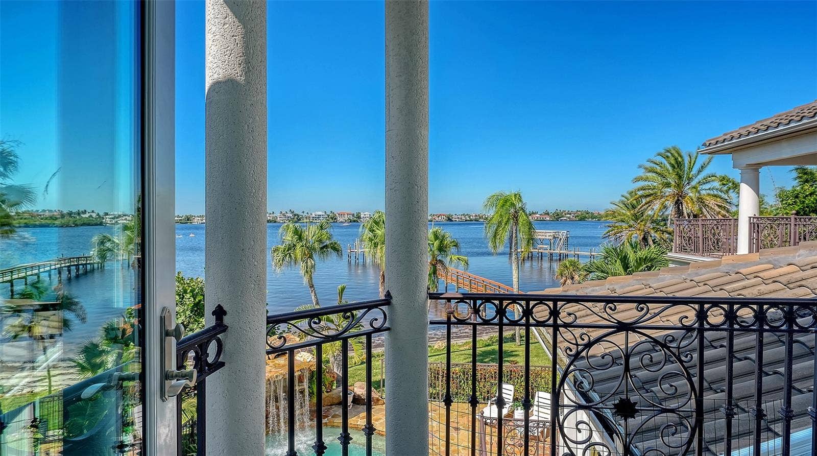 2115 LYCHEE LANE, Nokomis, FL 34275 private balcony off guest bedroom 2nd floor