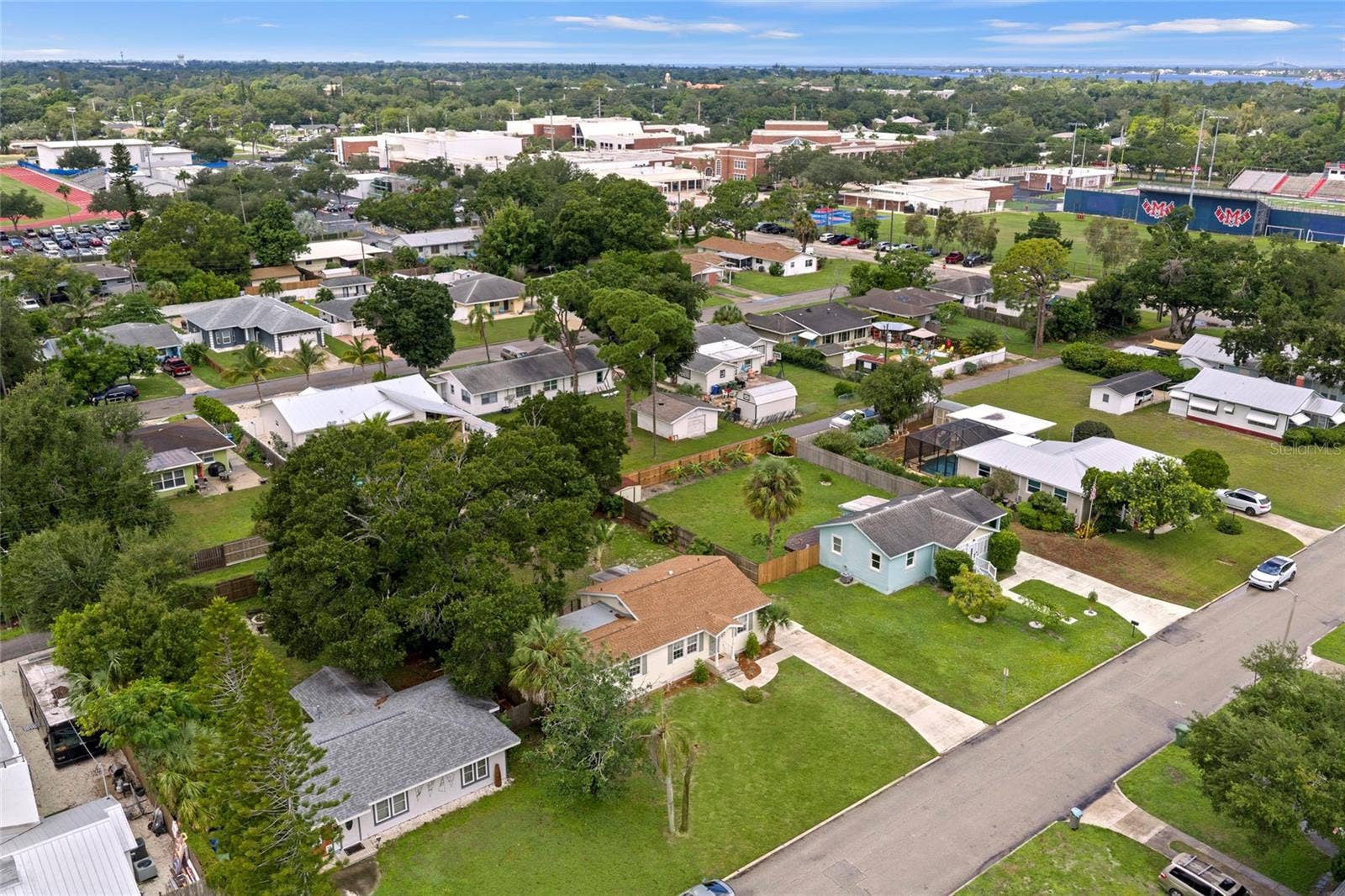 1206 30TH STREET W, Bradenton, FL 34205 Aerial View
