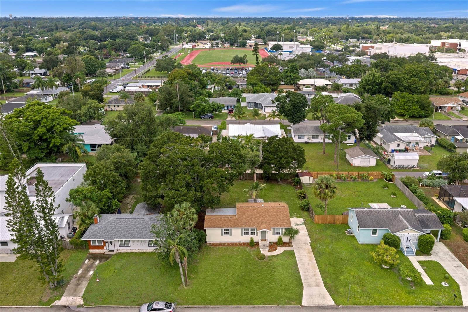 1206 30TH STREET W, Bradenton, FL 34205 Aerial View