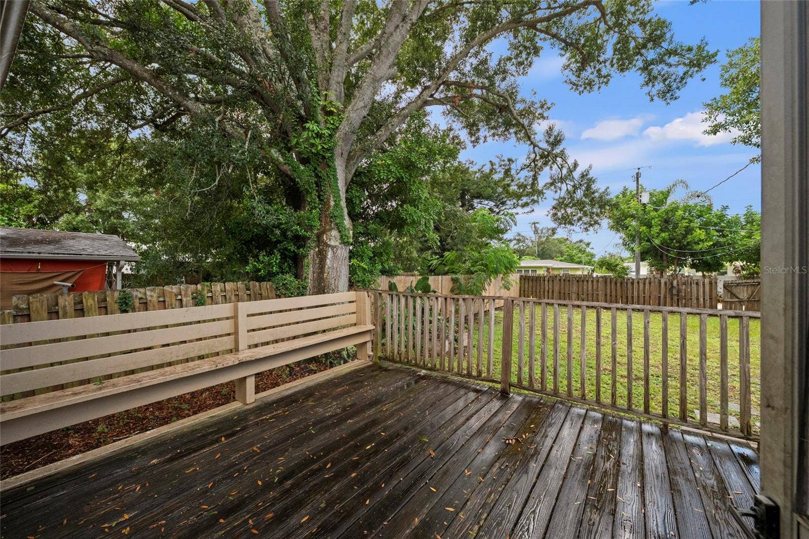 1206 30TH STREET W, Bradenton, FL 34205 Back Deck