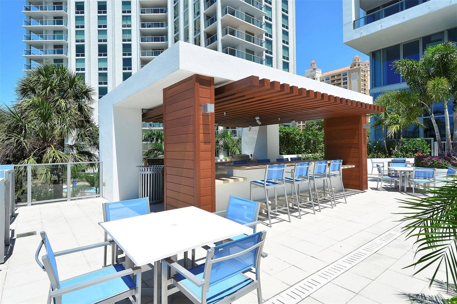 1155 N GULFSTREAM AVENUE, #207, Sarasota, FL 34236 Abundant outdoor gathering spaces for al fresco dining, entertaining, and connecting with friends.