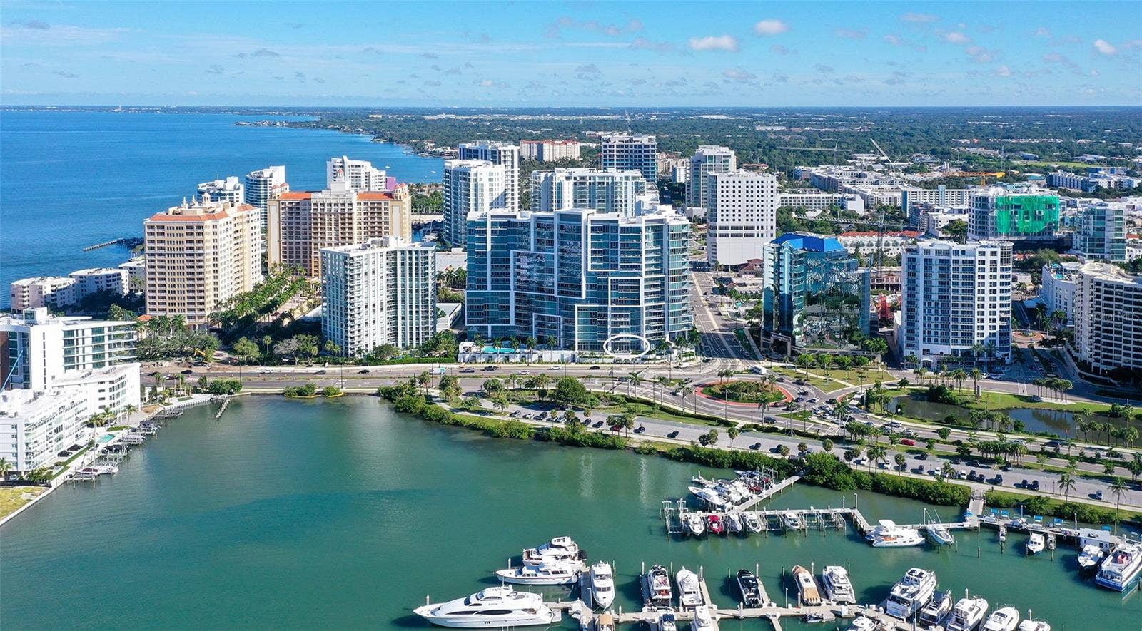 1155 N GULFSTREAM AVENUE, #207, Sarasota, FL 34236 Downtown Sarasota waterfront living at its finest, where luxury, iconic views, and vibrant city life meet.