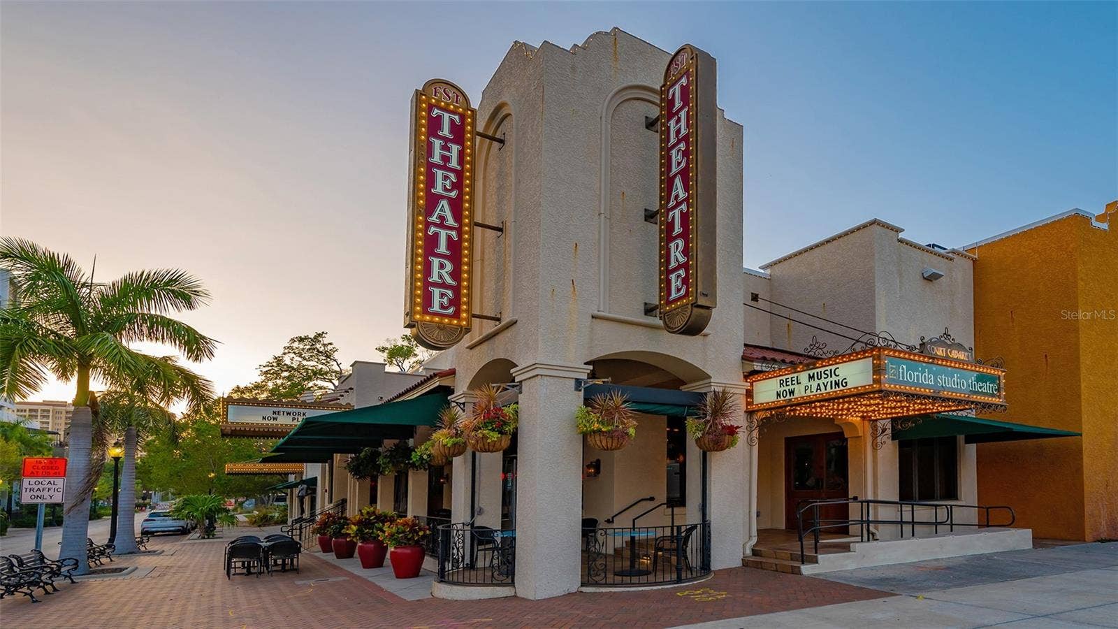 1155 N GULFSTREAM AVENUE, #207, Sarasota, FL 34236 Florida Studio Theatre brings Old Florida charm to downtown Sarasota, blending historic character with an intimate, welcoming atmosphere and a vibrant performing arts experience.
