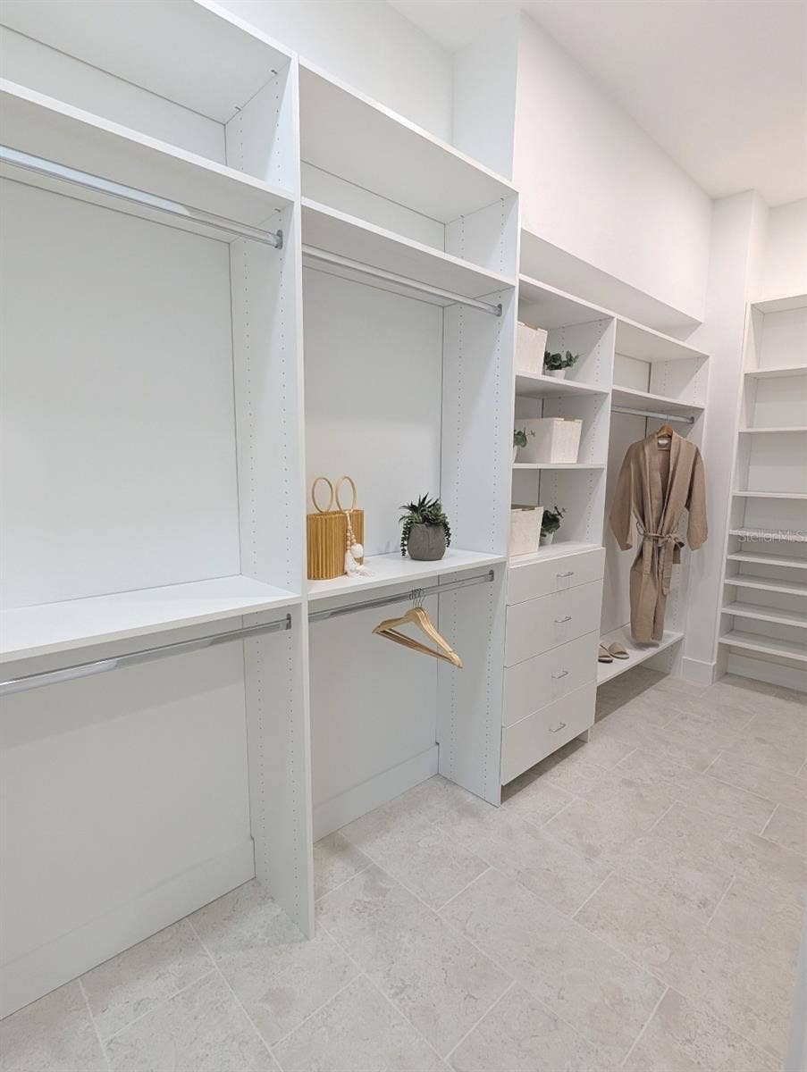 2110 MICHELE DRIVE, Sarasota, FL 34231 Two spacious walk in closets with custom shelving