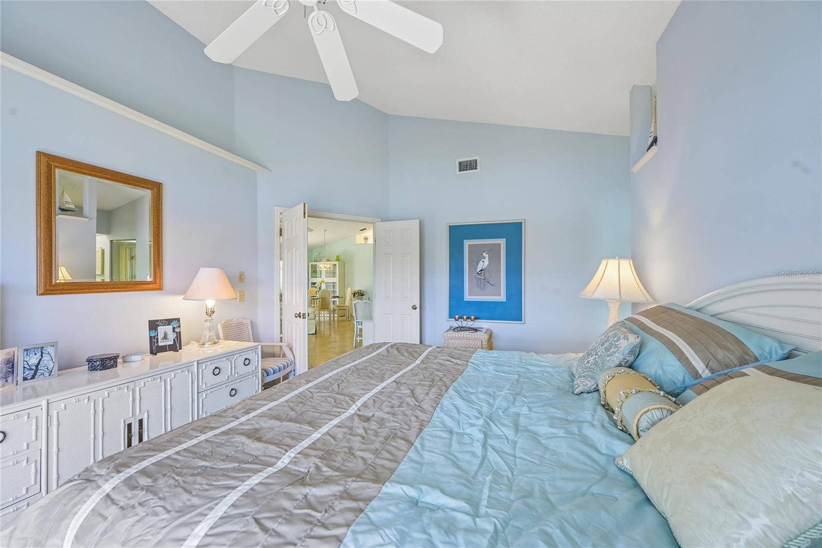 805 HARRINGTON LAKE DRIVE N, #76, Venice, FL 34293 Primary bedroom