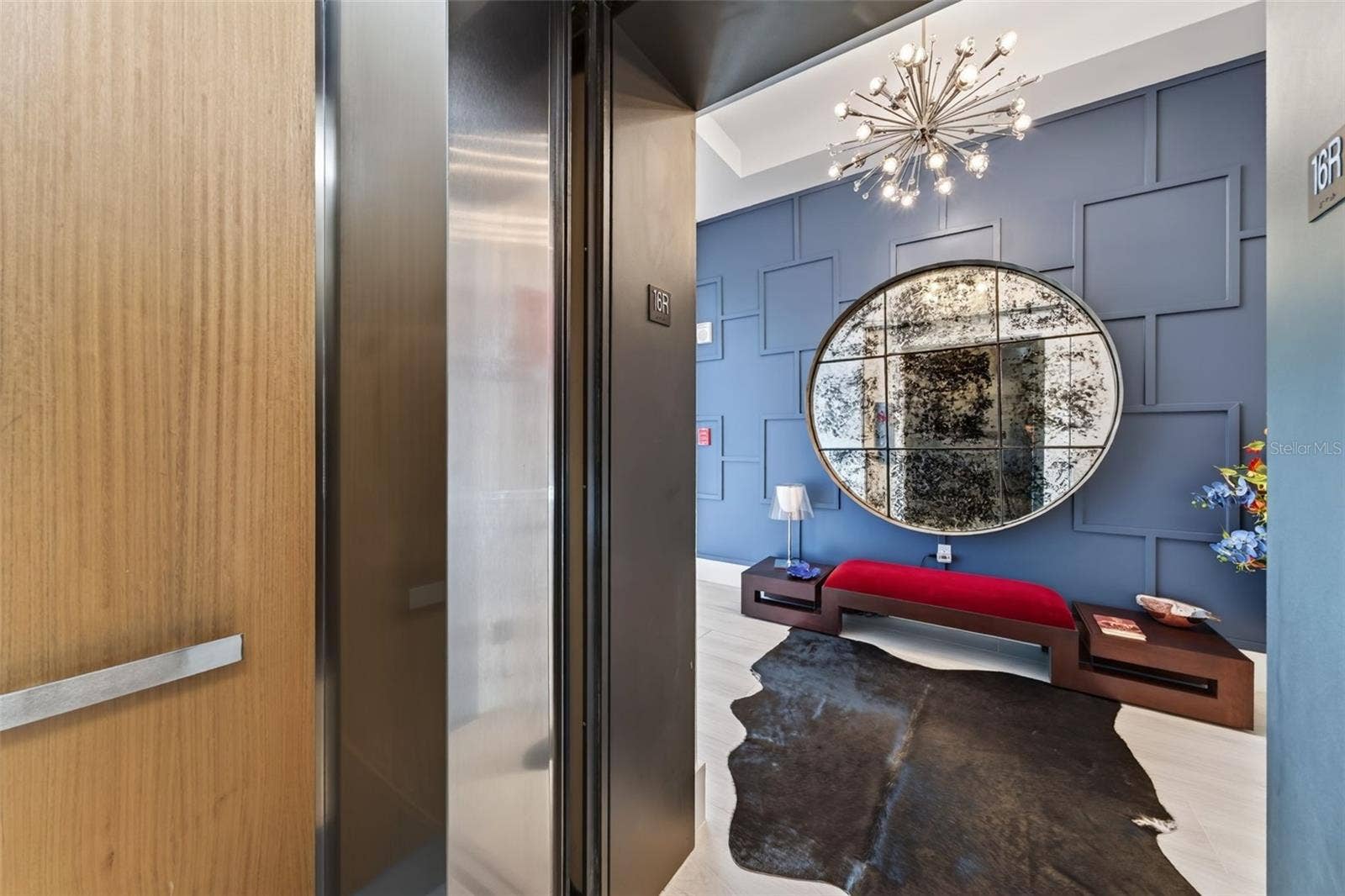 Elevator Private Entry into Residence