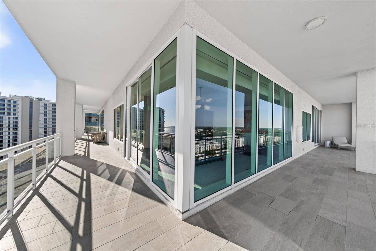 Extensive Wrap Around Balconies