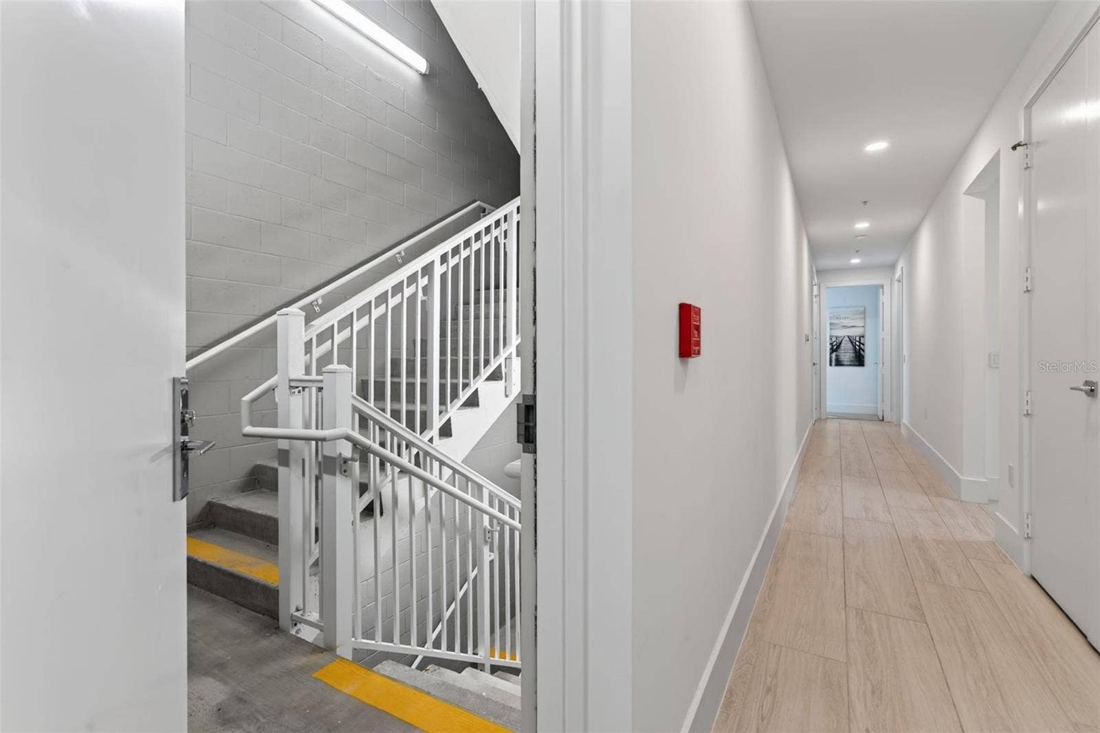 Emergency Stairwell Access via Unit Hallway