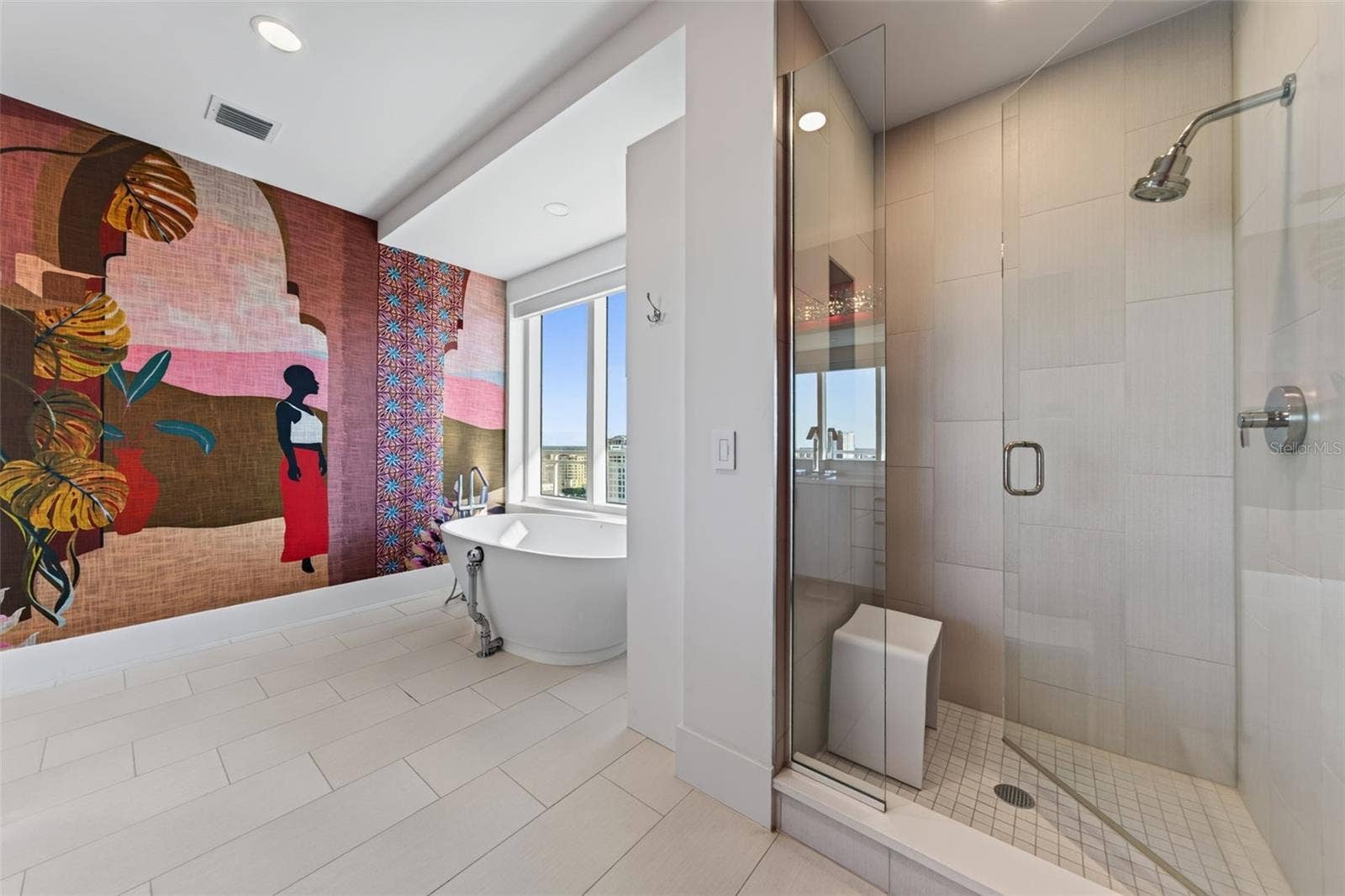 Primary Ensuite - Soaking Tub + Shower