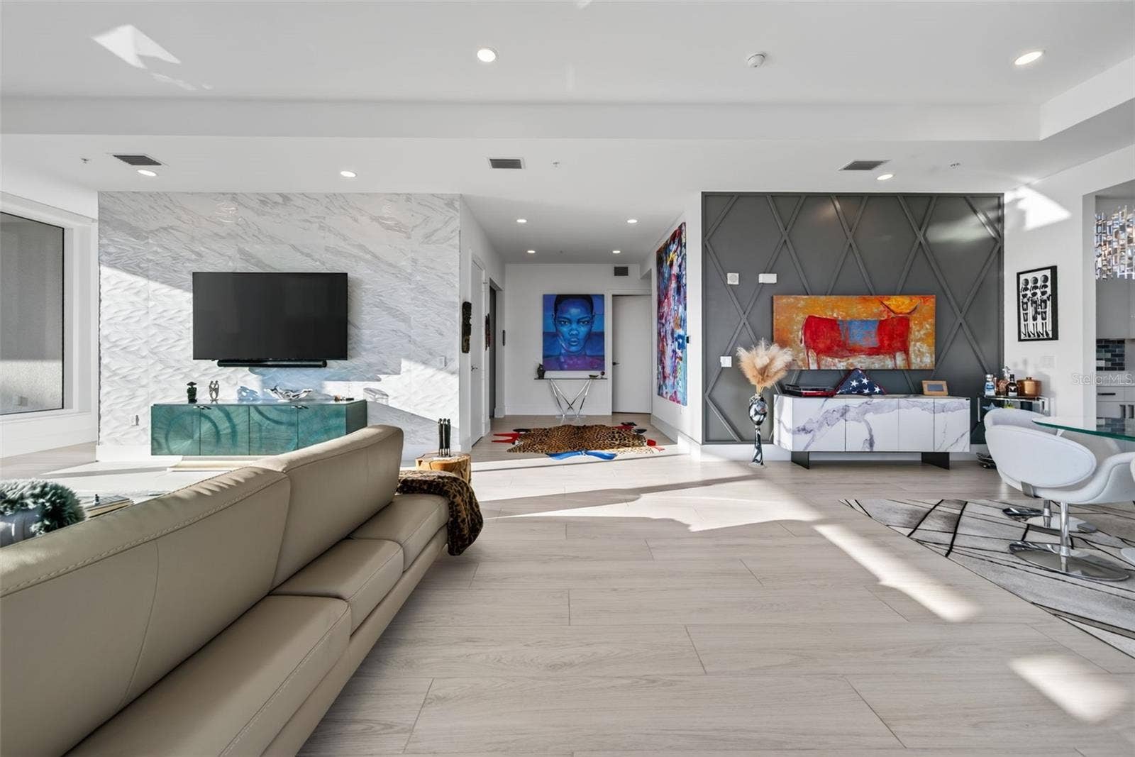 Living Room + Dining Room