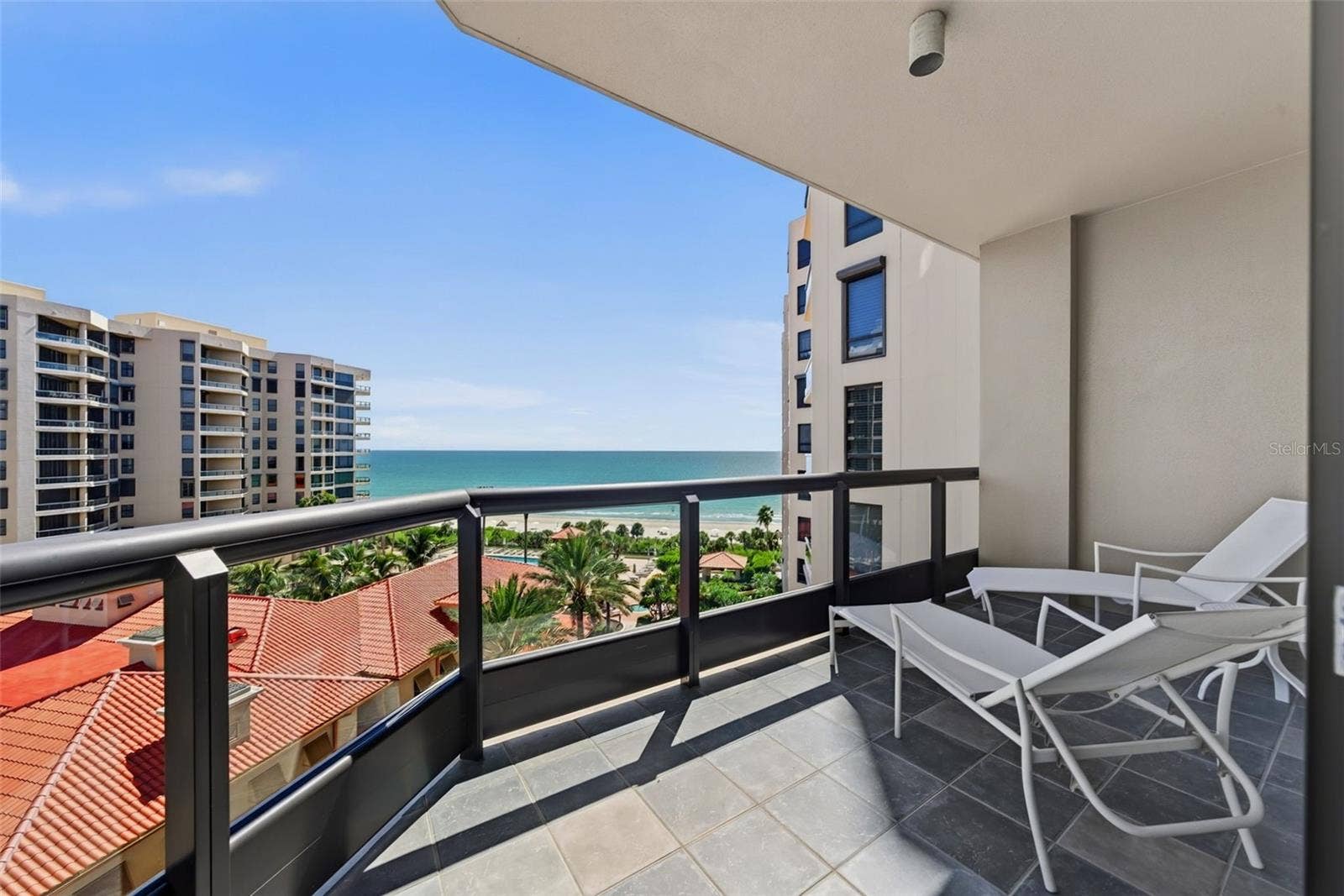 1281 GULF OF MEXICO DRIVE DRIVE, #707, Longboat Key, FL 34228 Primary bedroom terrace