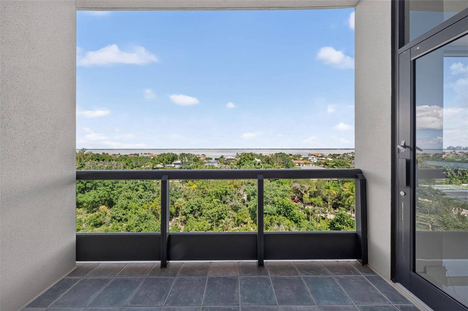 1281 GULF OF MEXICO DRIVE DRIVE, #707, Longboat Key, FL 34228 Guest bedroom balcony looking east over preservation