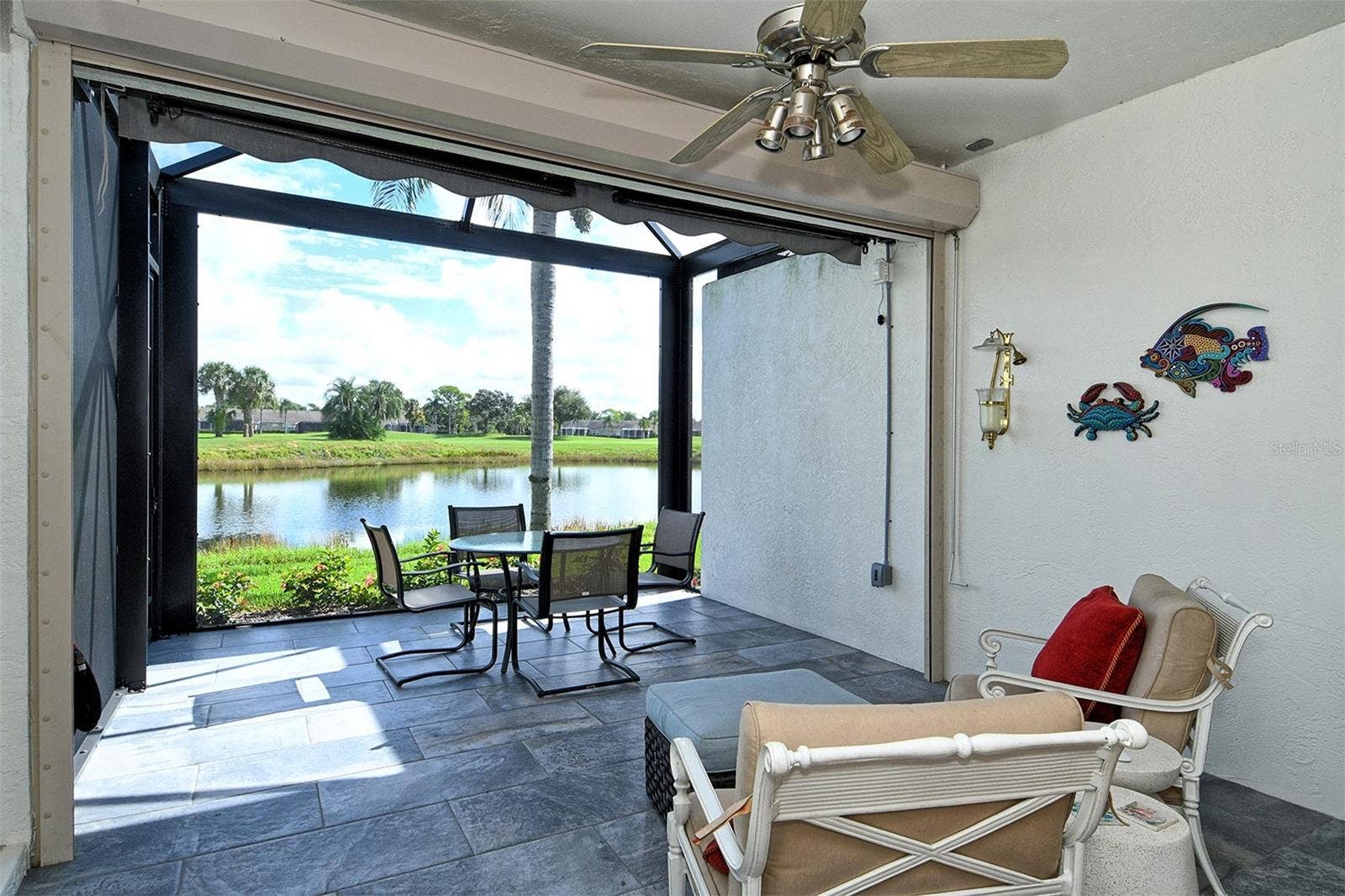 4951 CHASE OAKS DRIVE, Sarasota, FL 34241 Rear Lanai