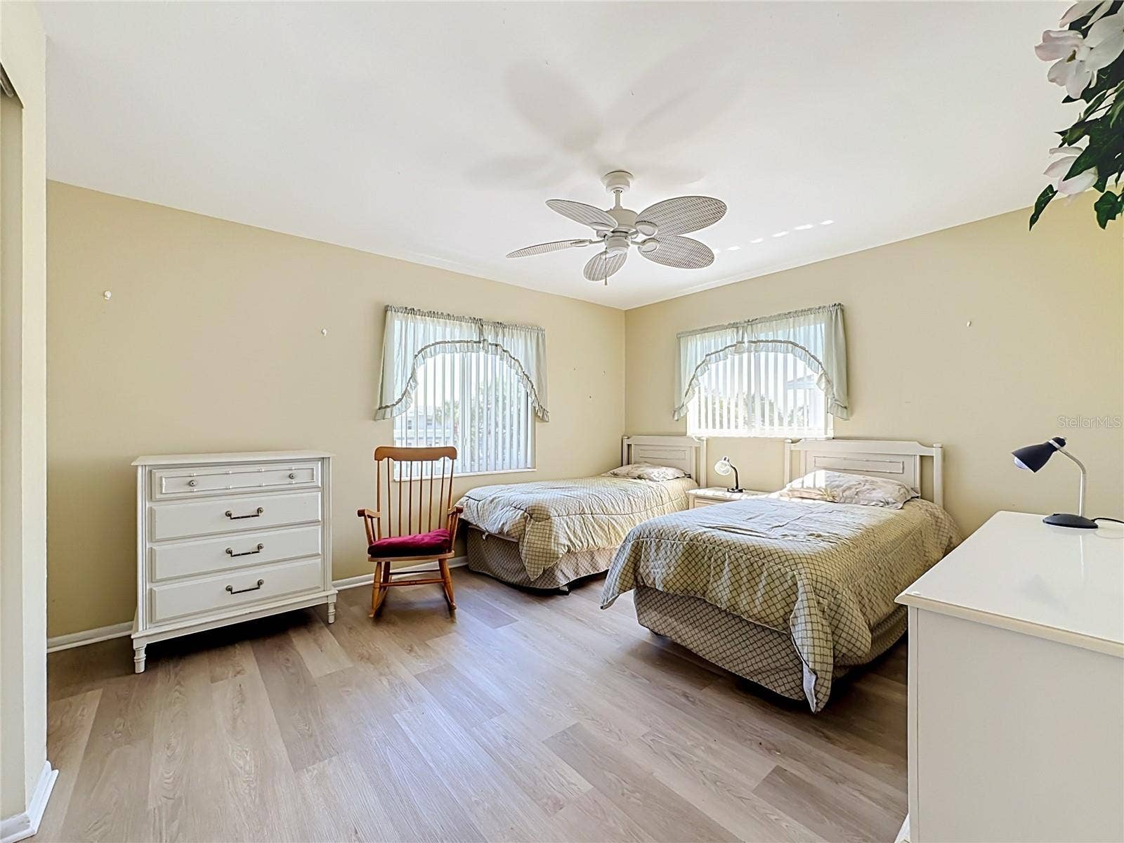 5898 17TH STREET W, #C31, Bradenton, FL 34207 2nd Bedroom With Ceiling Fan
