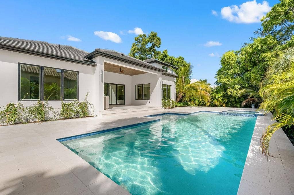 3360 BAYOU SOUND, Longboat Key, FL 34228 Another view of heated saltwater pool.