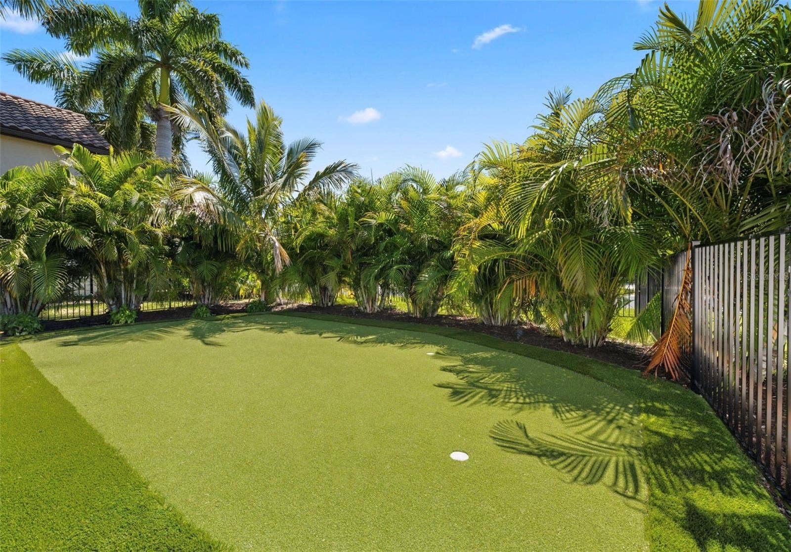 3360 BAYOU SOUND, Longboat Key, FL 34228 Another view of putting green.