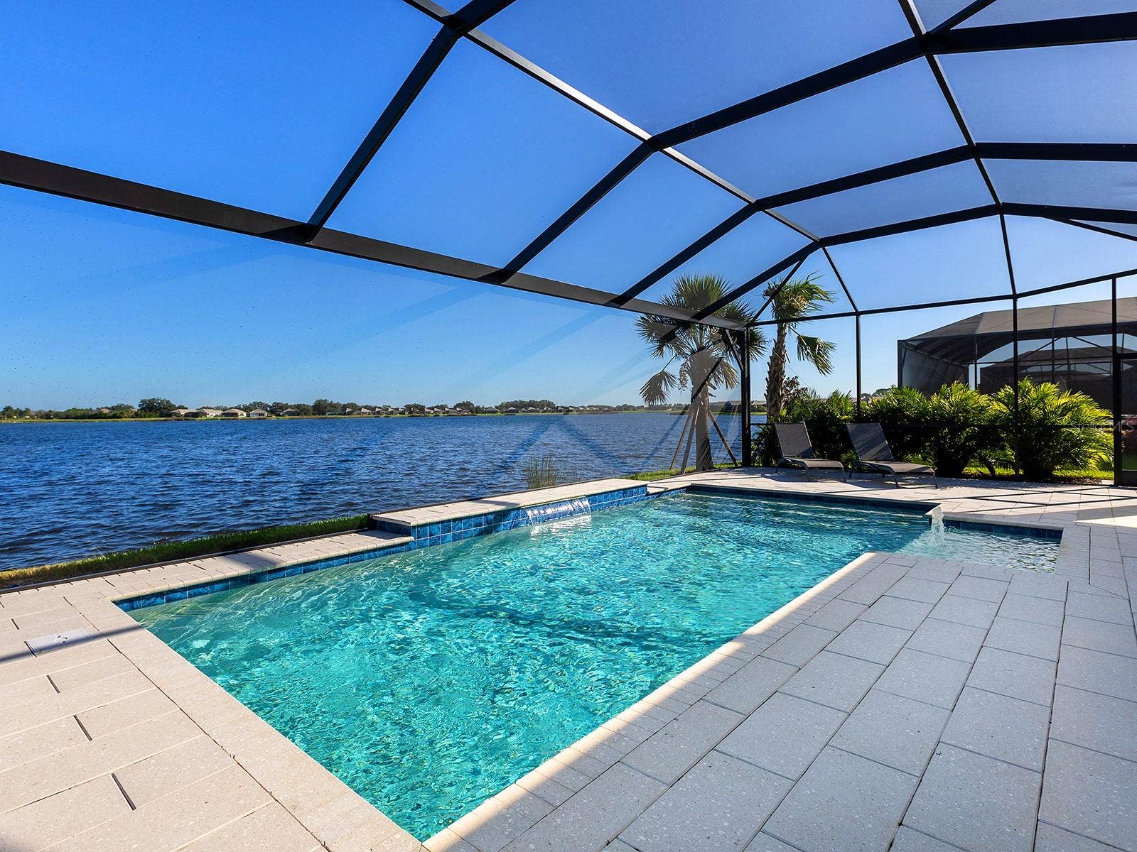 7959 WATERBEND TRAIL, Sarasota, FL 34240 72' of lakefront views
