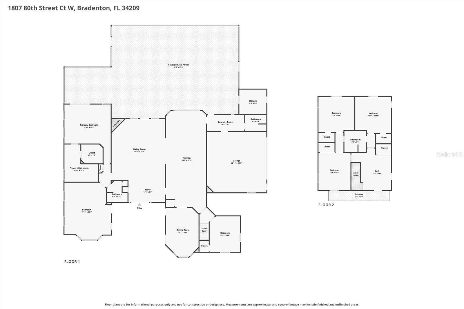 1807 80TH STREET COURT W, Bradenton, FL 34209