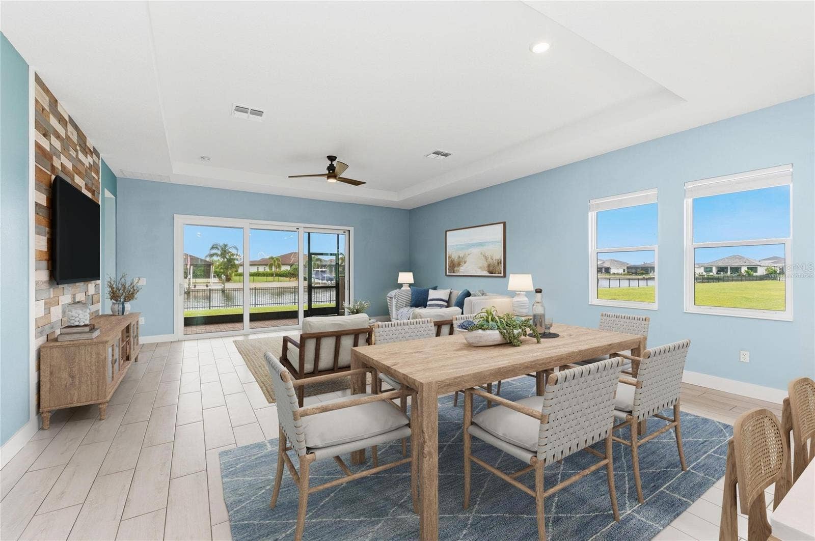 502 16TH AVE E AVENUE E, Palmetto, FL 34221 Virtually staged Dining Room