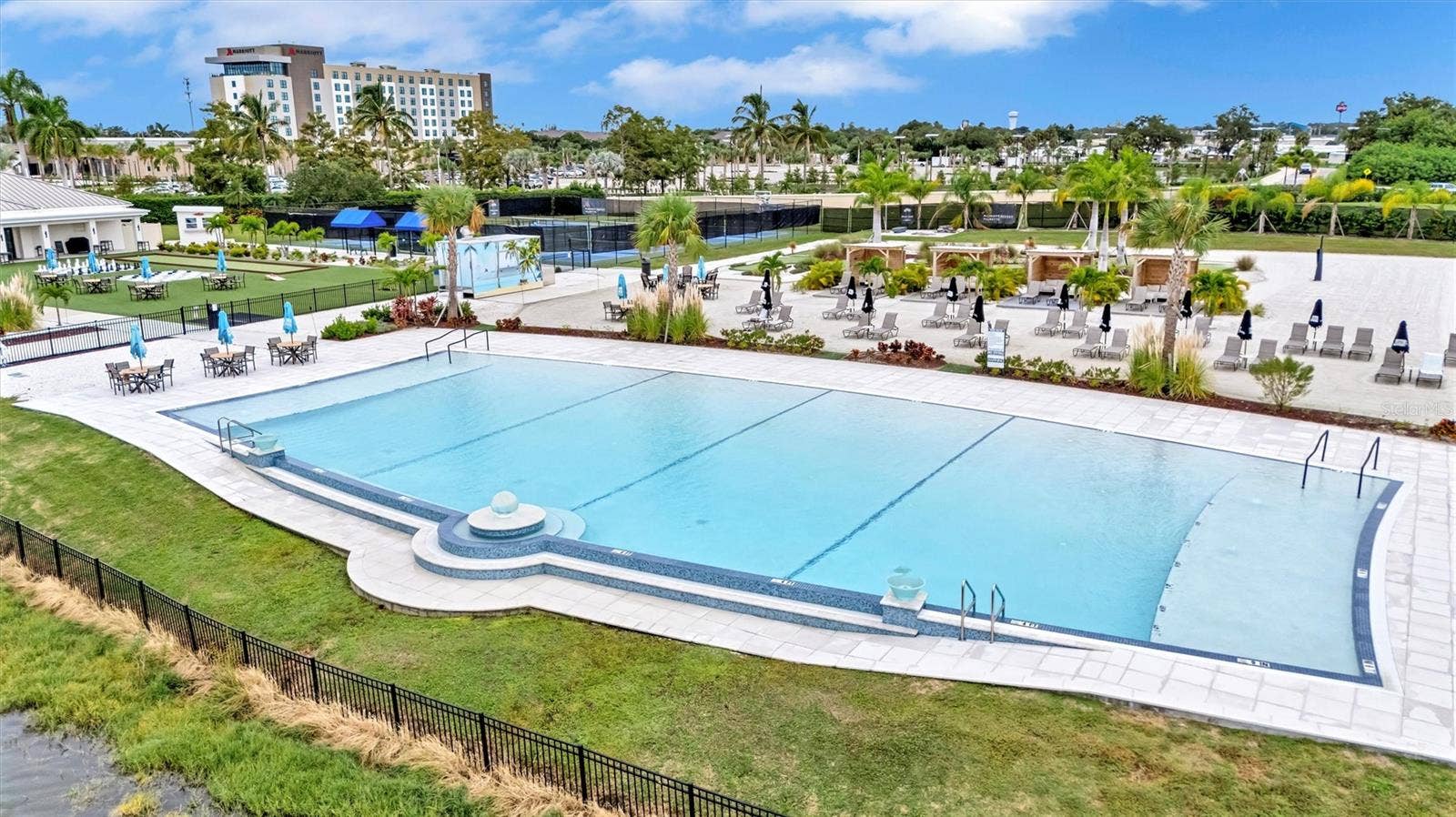 130 RIVIERA DUNES WAY, #701, Palmetto, FL 34221 Resort Walk in Pool at the Beach Club