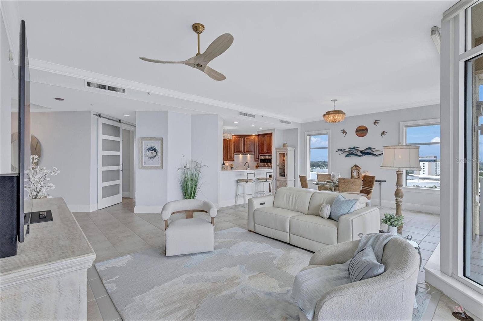 130 RIVIERA DUNES WAY, #701, Palmetto, FL 34221 Living Room