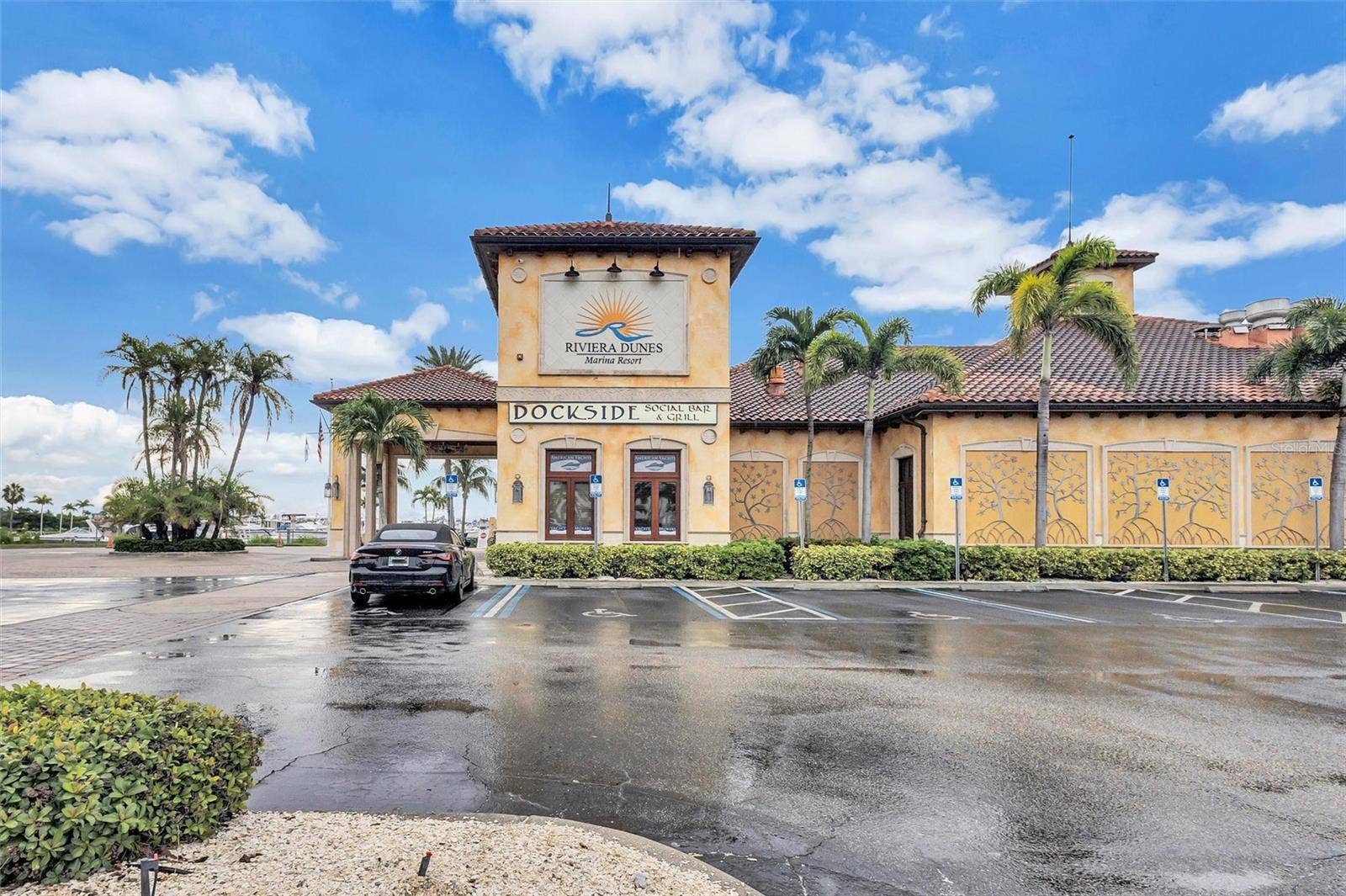 130 RIVIERA DUNES WAY, #701, Palmetto, FL 34221 Dockside Restaurant next door