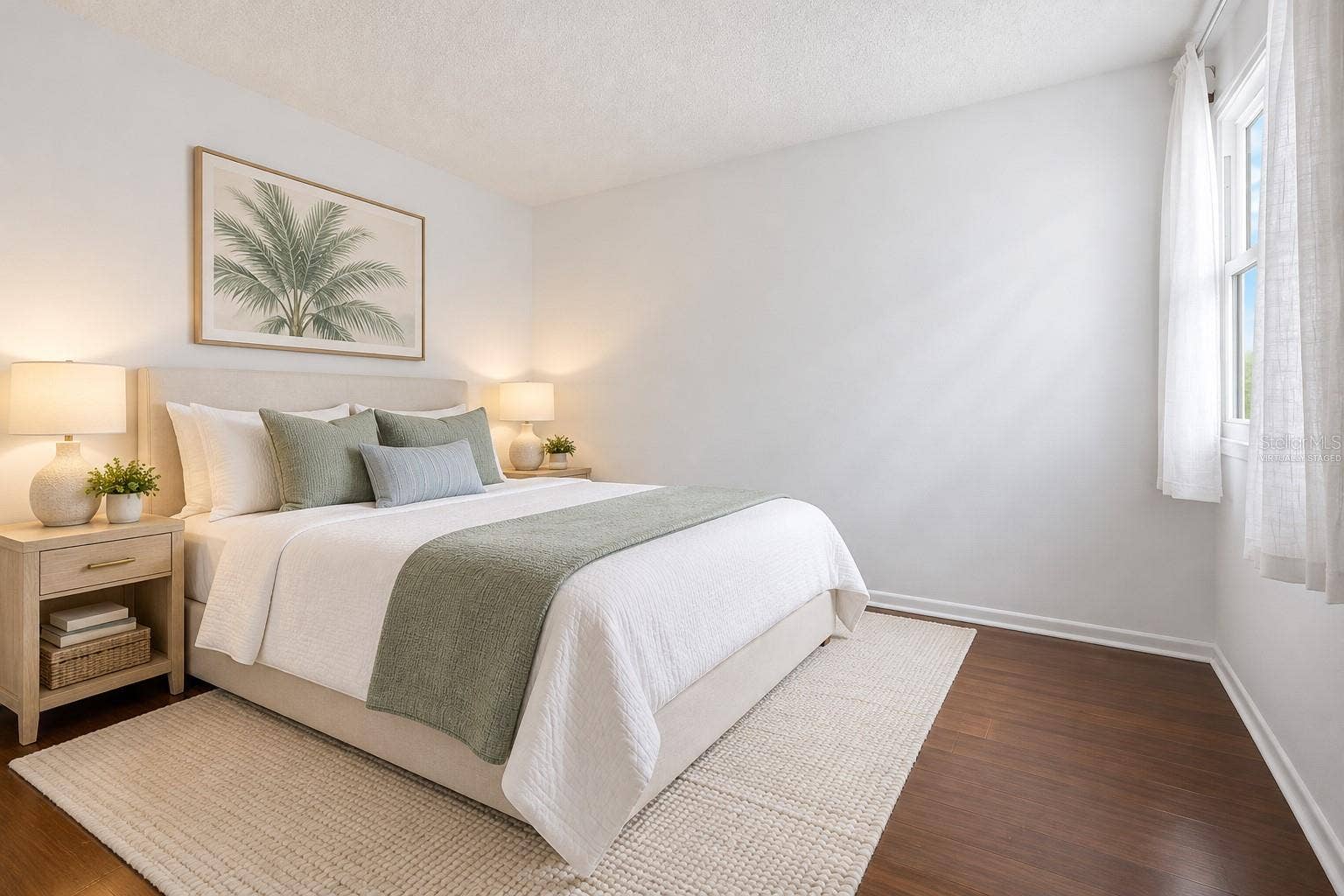 5030 MARSH FIELD ROAD, #22, Sarasota, FL 34235 Virtually staged 2nd bedroom