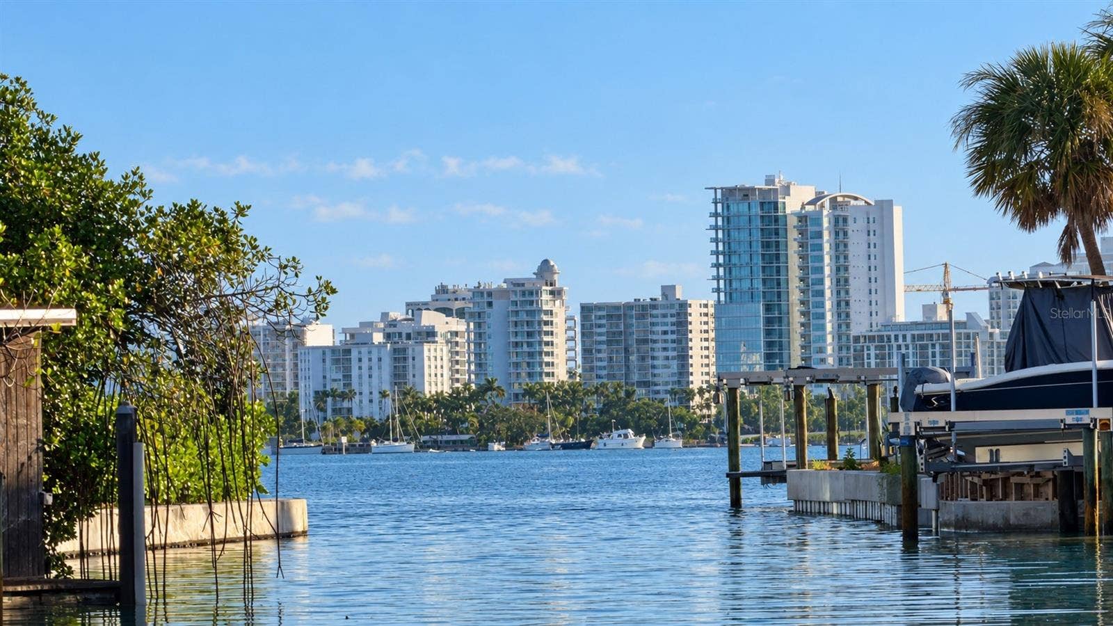 3441 GULFMEAD DRIVE, Sarasota, FL 34242 See Downtown Sarasota from your dock.
