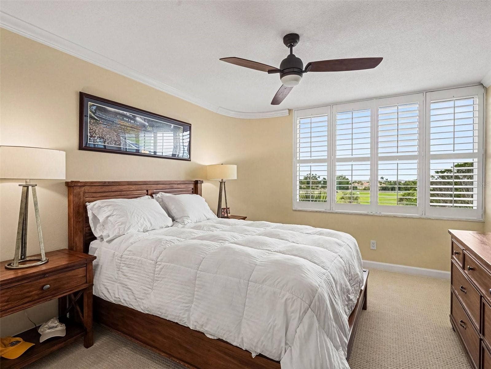 775 LONGBOAT CLUB ROAD, #304, Longboat Key, FL 34228 Bedroom 2 with Golf Course View