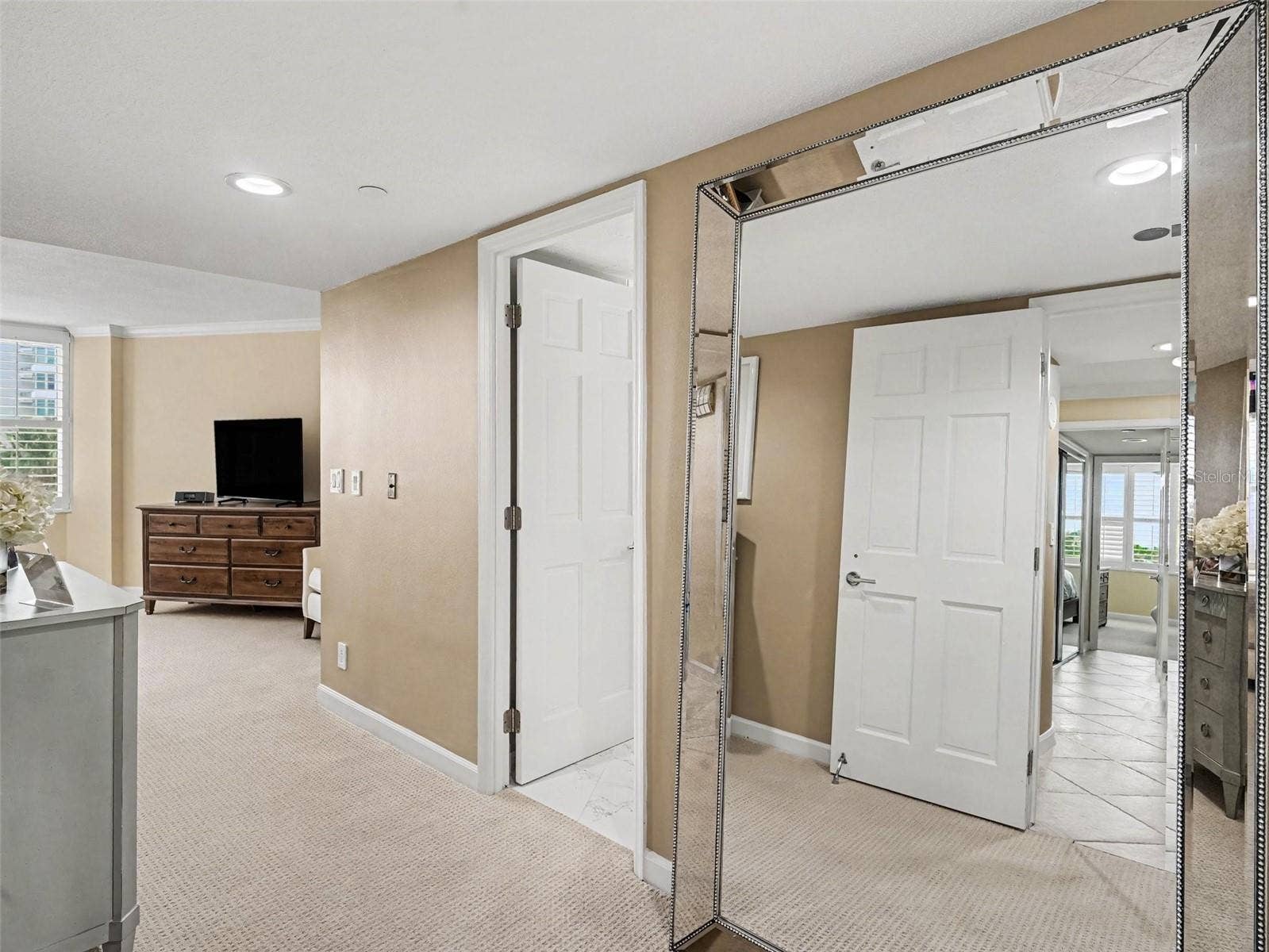 775 LONGBOAT CLUB ROAD, #304, Longboat Key, FL 34228 Entry to Primary Bedroom
