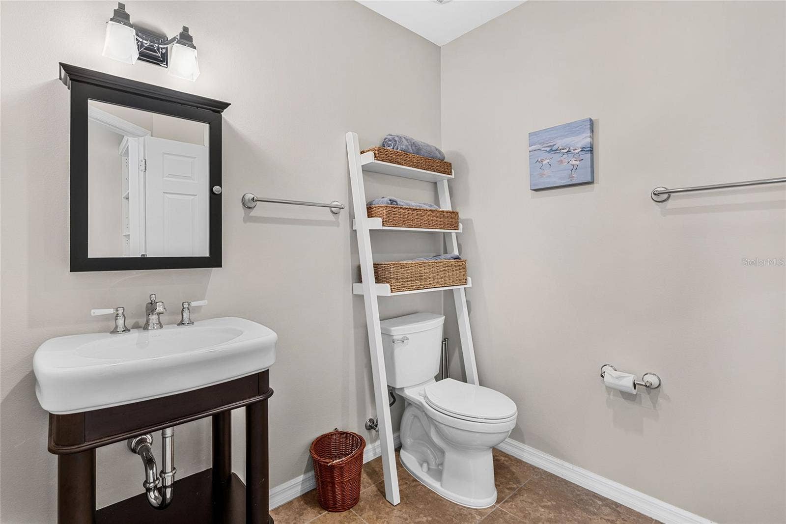 Bathroom 4 includes a tub and shower, though the shower is not visible from this angle.