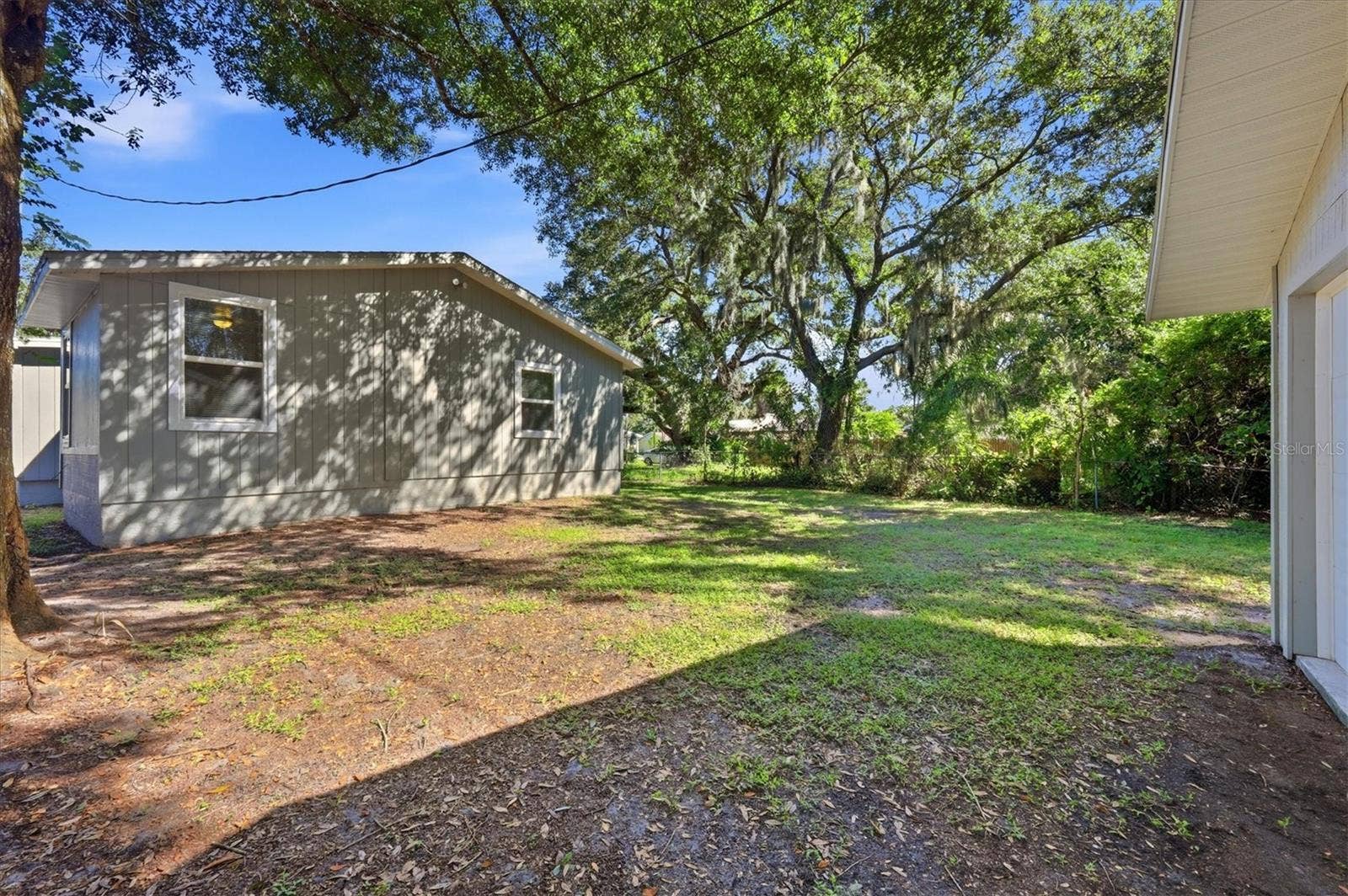 1240 HIGHLAND STREET, Sarasota, FL 34234 Spacious backyard.