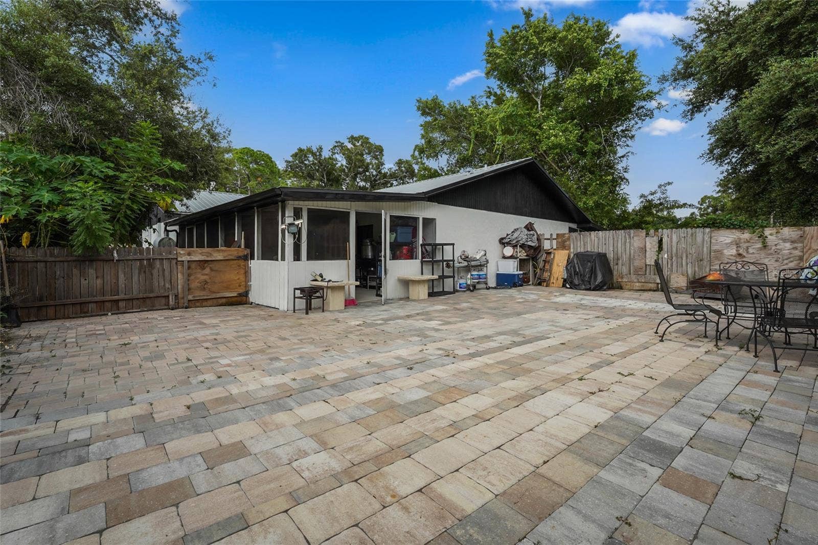 4749 DAVID AVENUE, Sarasota, FL 34234 Back patio/yard area unit 4747