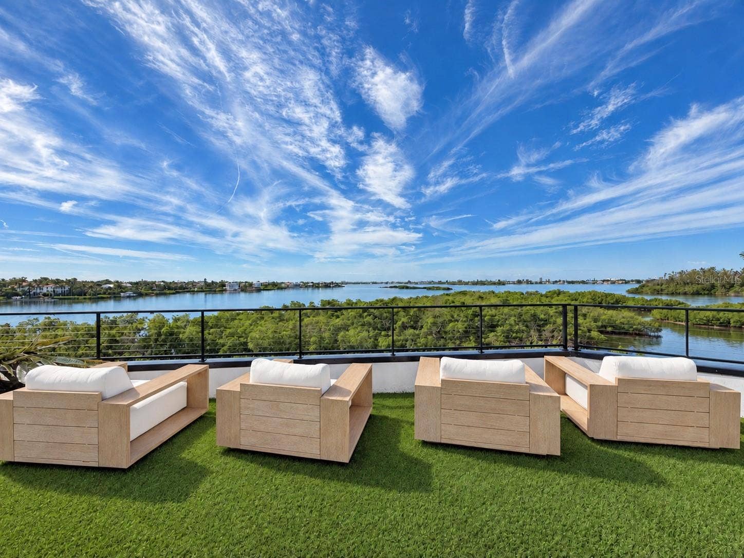 1406 TANGIER WAY, Sarasota, FL 34239 Rooftop deck