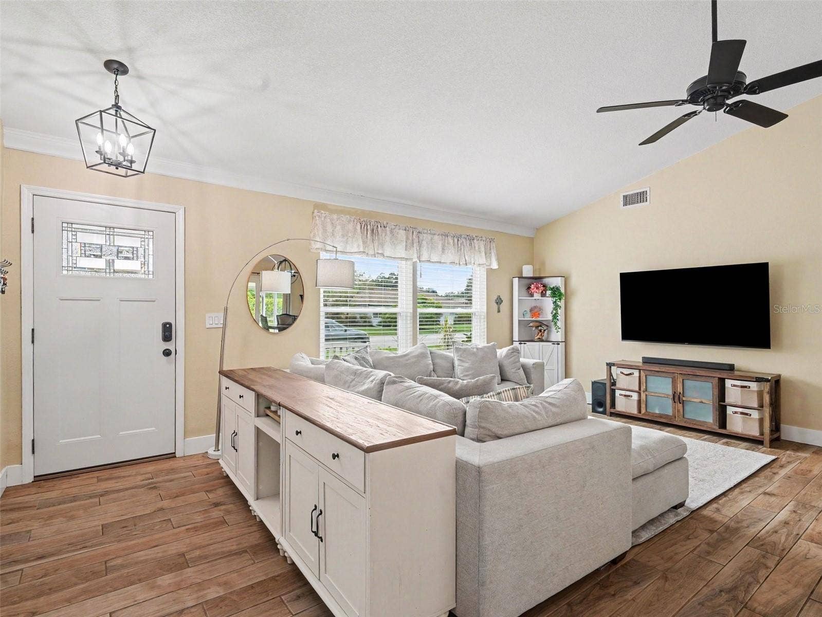 Entry and Living Room