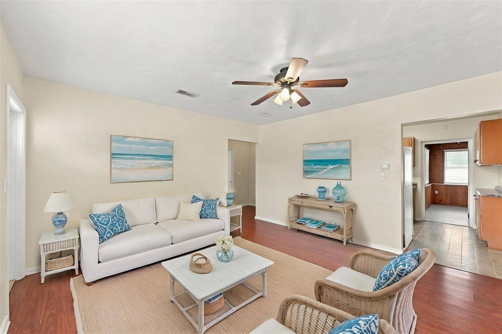 1007 21ST AVENUE W, Palmetto, FL 34221 Living Room-Virtually Staged