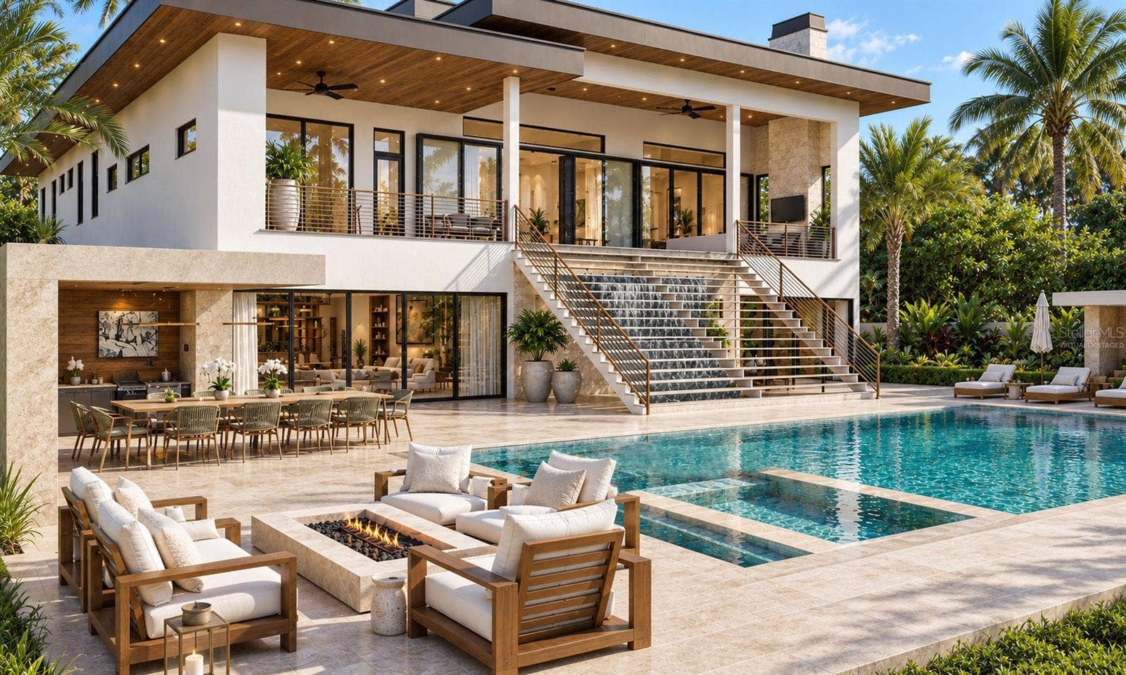 1386 TANGIER WAY, Sarasota, FL 34239 Ultimate backyard entertaining. Virtually staged.