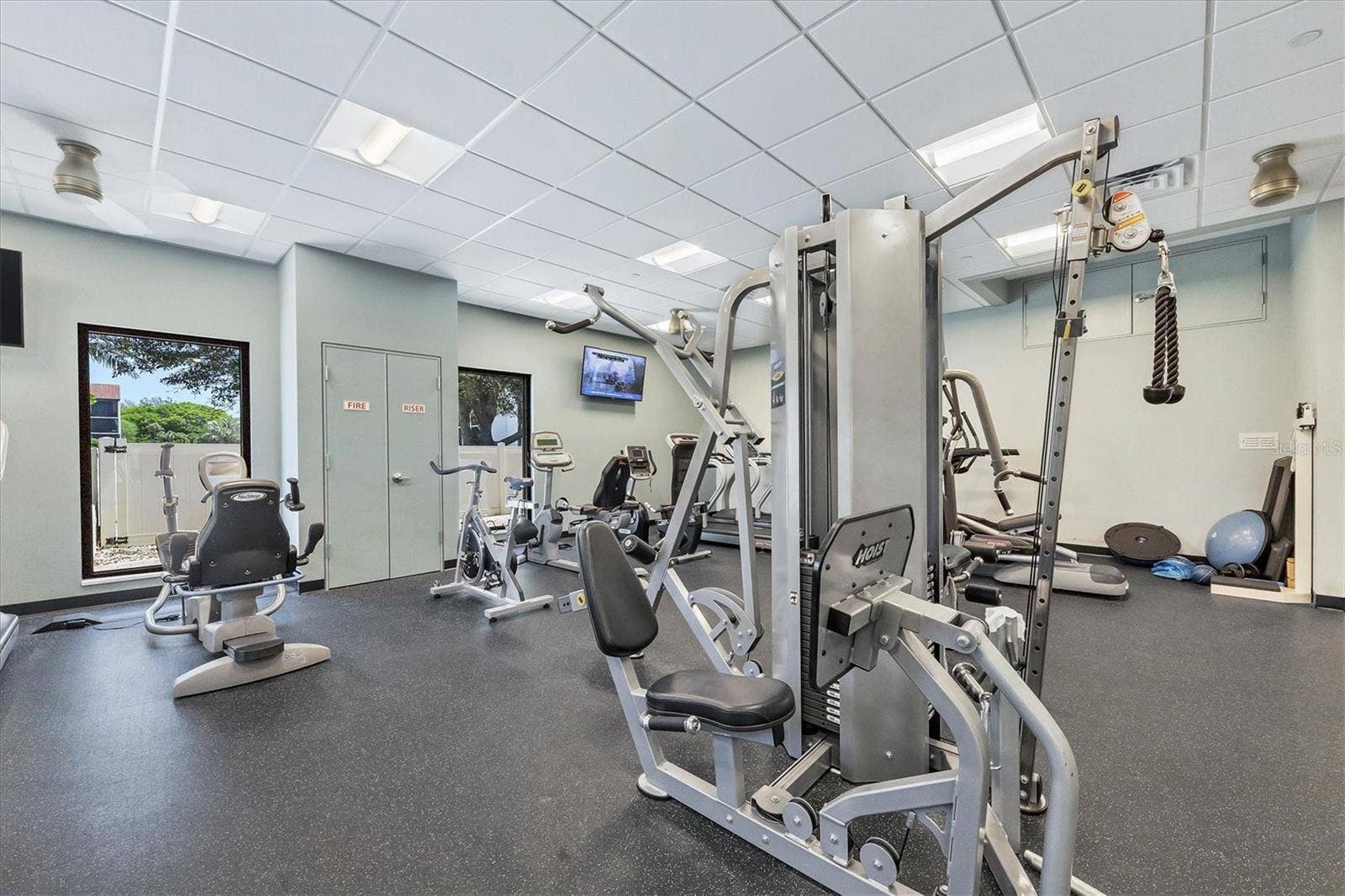 1955 GULF OF MEXICO DRIVE, #G6-407, Longboat Key, FL 34228 Gym at Seaplace