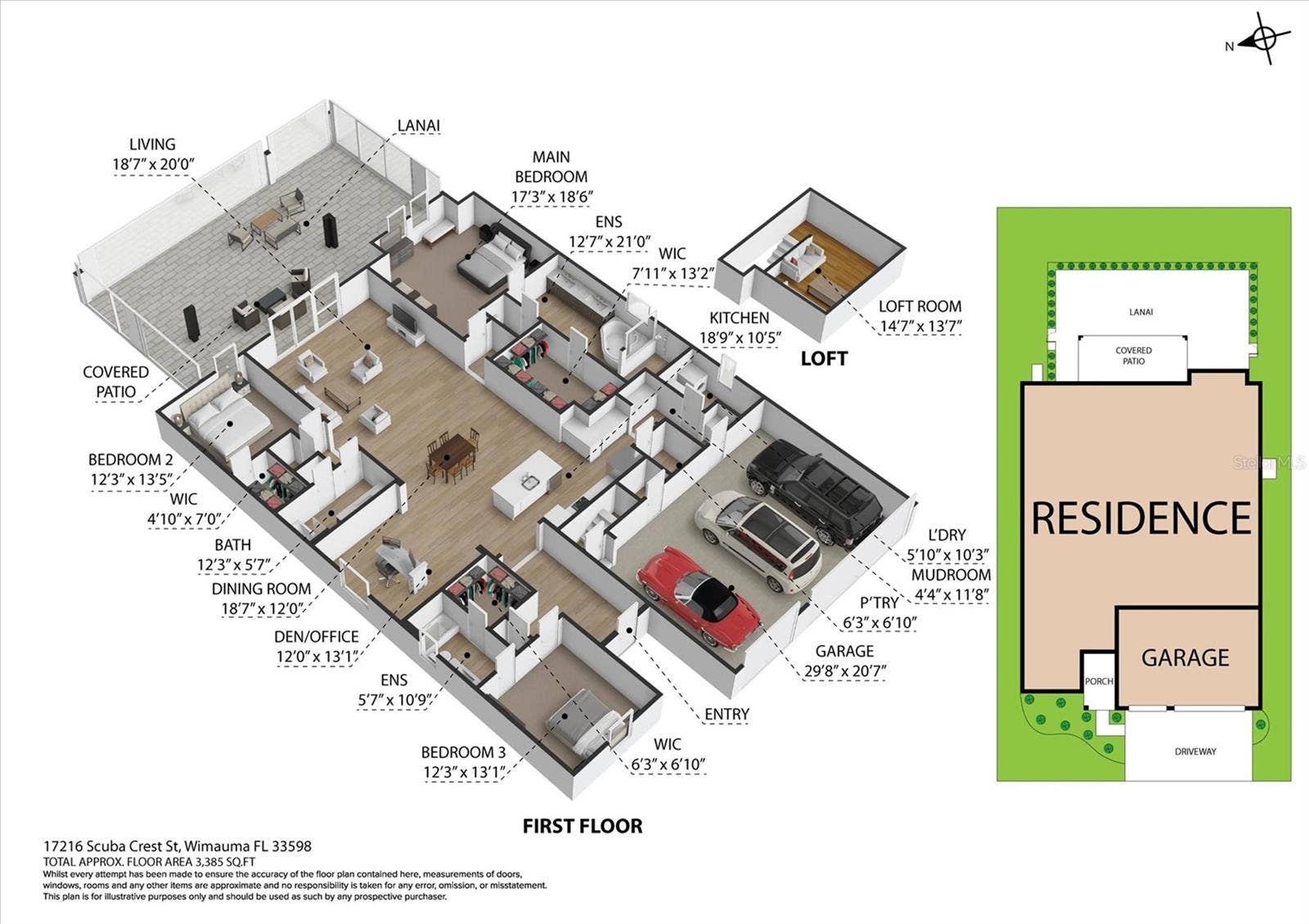 17216 SCUBA CREST STREET, Wimauma, FL 33598 17216 SCUBA CREST STREET, Wimauma, FL 33598