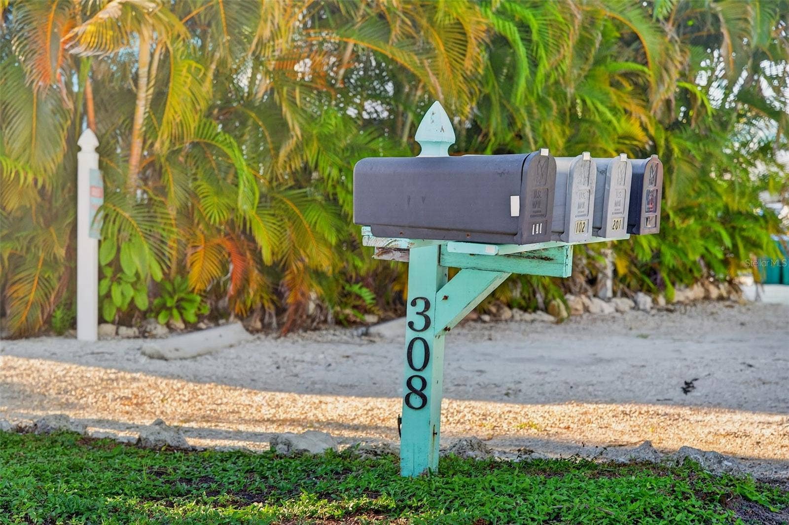 308 2ND STREET N, #102, Bradenton Beach, FL 34217 Individual mailboxes