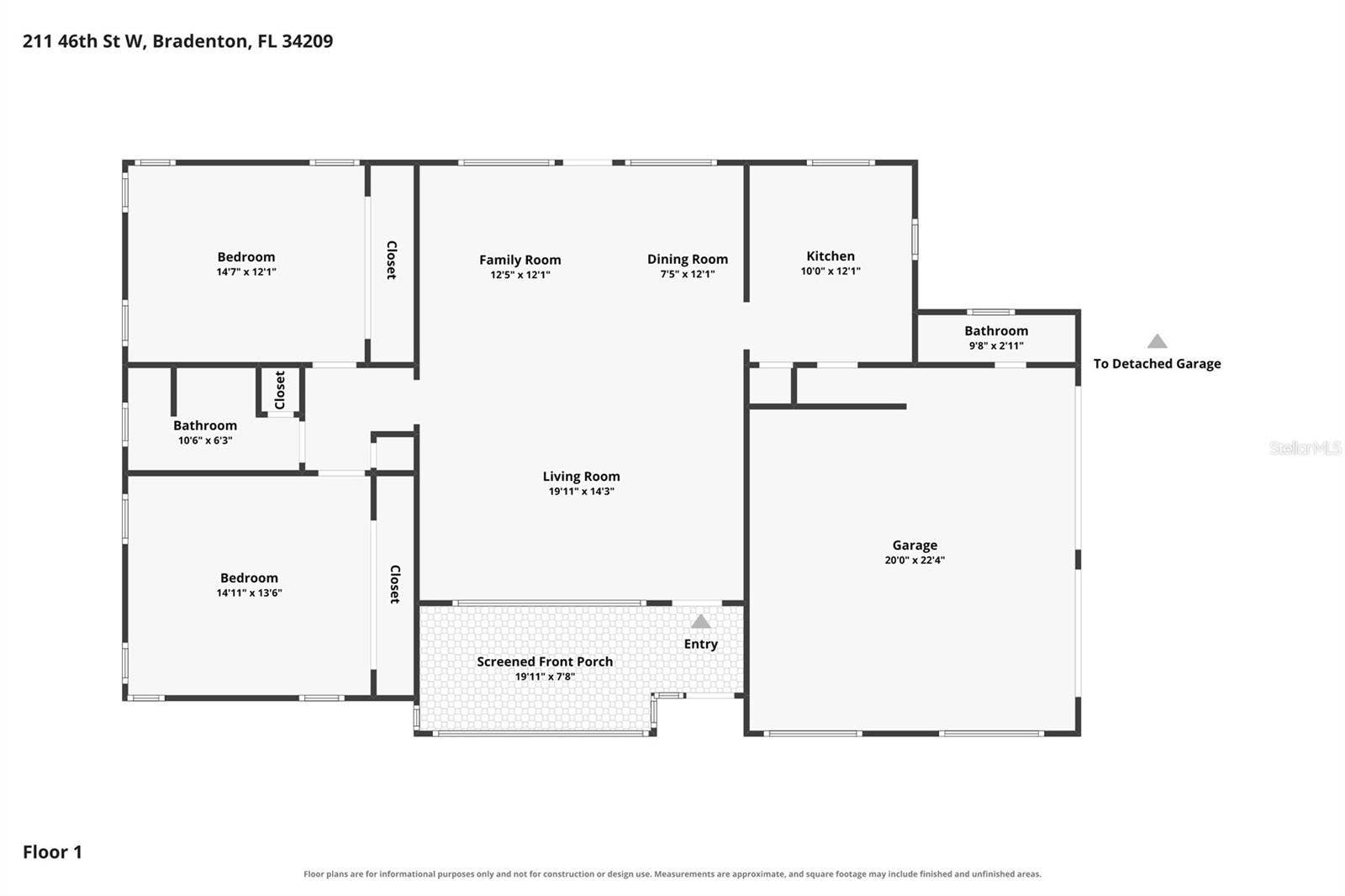 211 46TH STREET W, Bradenton, FL 34209 211 46TH STREET W, Bradenton, FL 34209